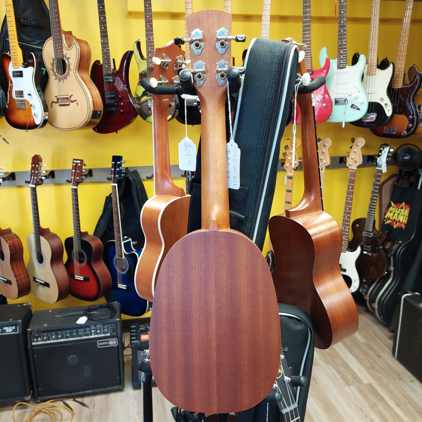 Alkemi UKE-SP-BEE Soprano Ukulele - Bee - Satin Finish