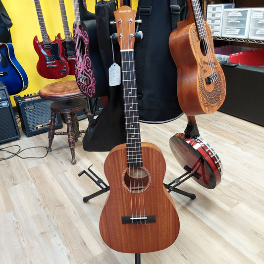 Sunlite UB-160 Baritone Ukulele - Satin Finish w/ Alkemi Gig Bag