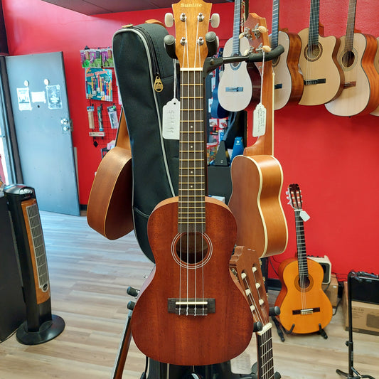 Sunlite UC-130 Concert Ukulele w/ Gig Bag - Satin Finish