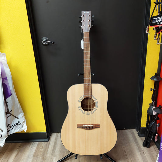 Sunlite GA-10DL Dreadnought Left Handed Acoustic Guitar - Natural
