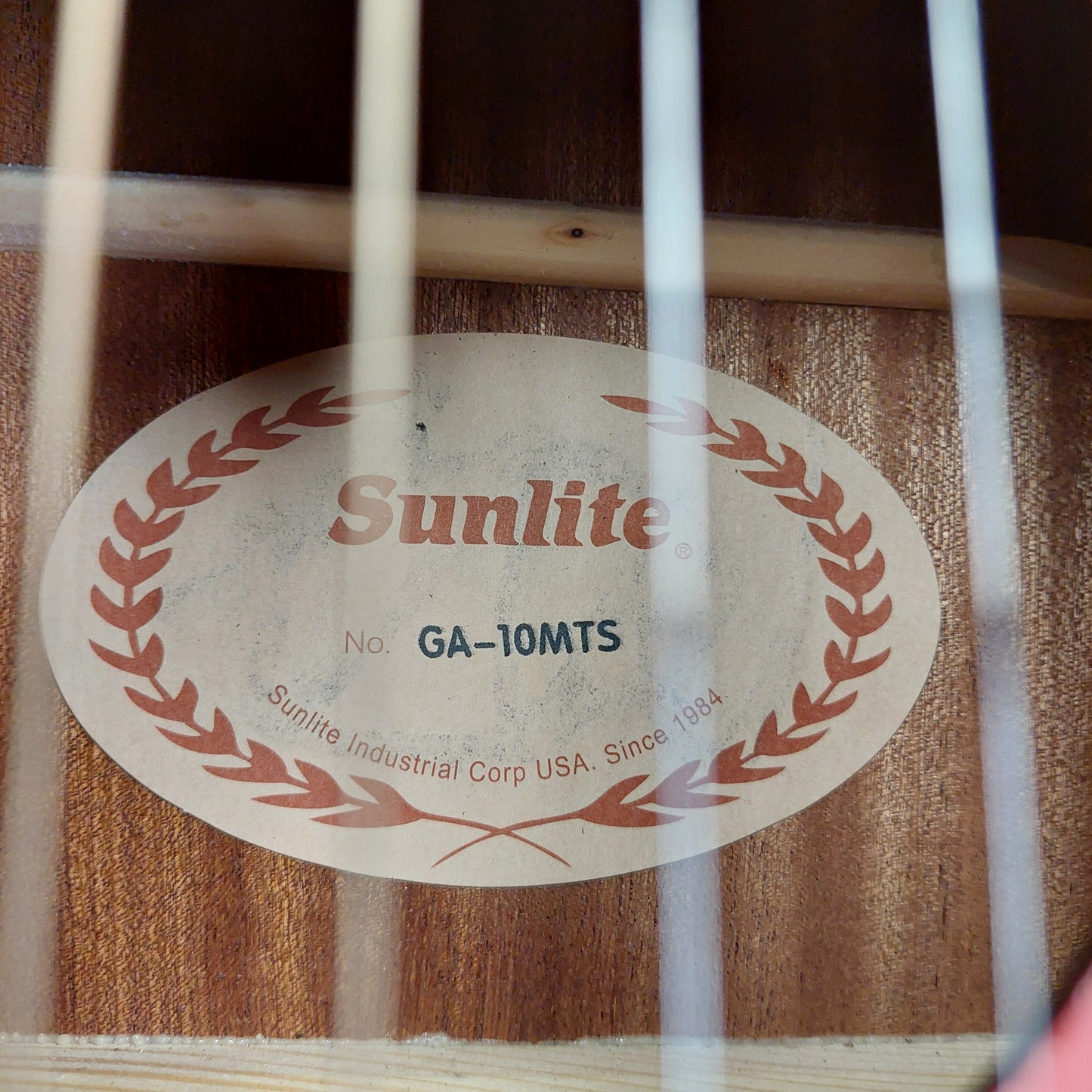 Sunlite GA-10MTS 35" GA Mini Sunburst Acoustic Guitar - Sunburst