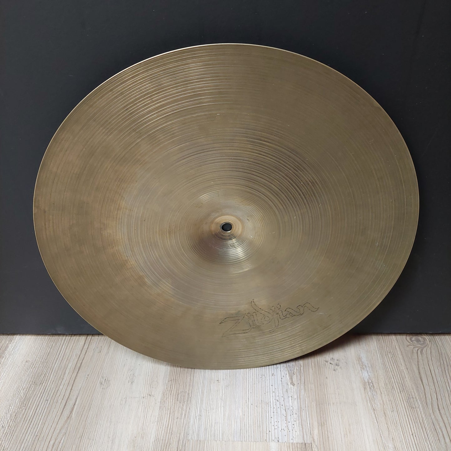 1970's Zildjian Hollow Logo 17” Light Crash Cymbal