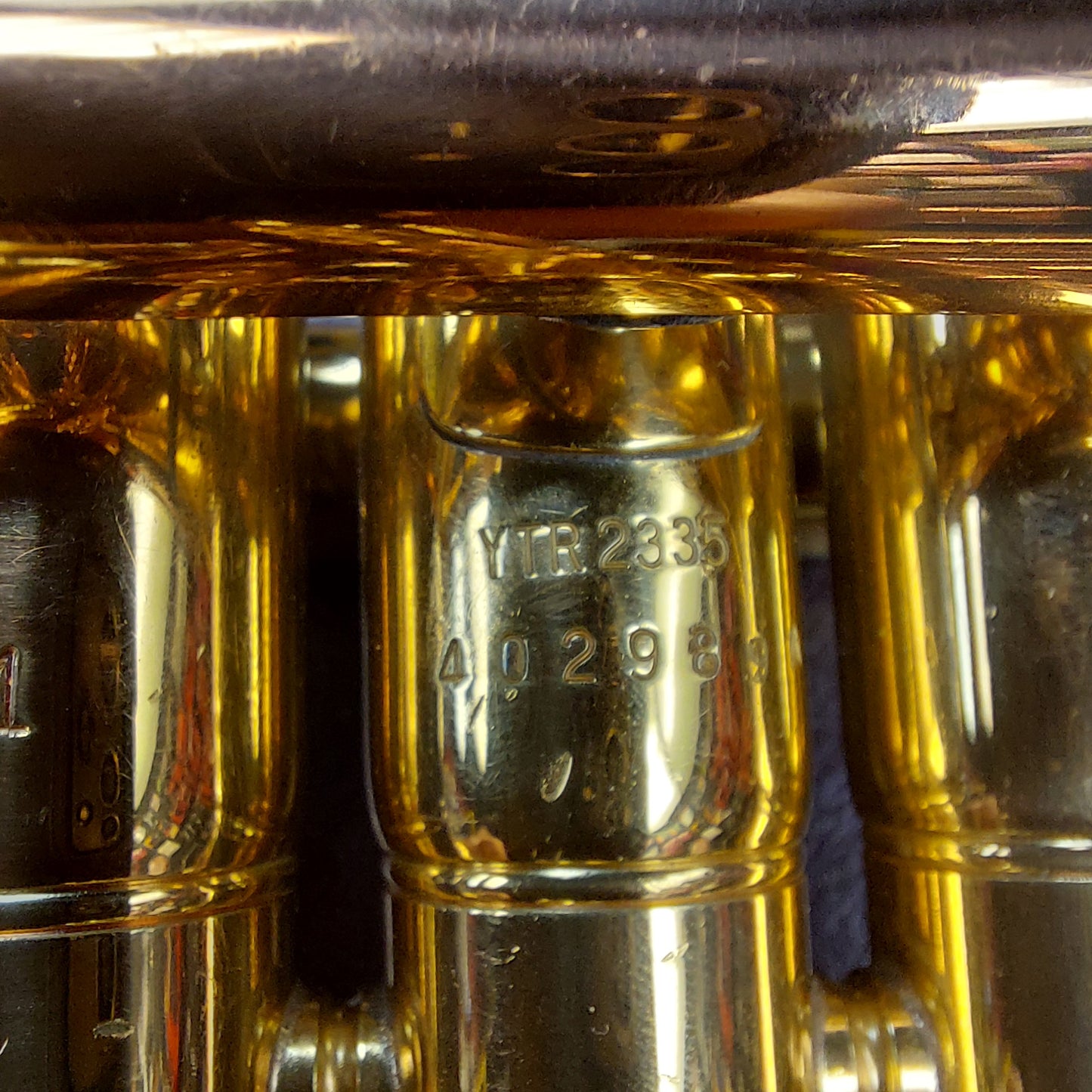 1998 Yamaha YTR2325 Trumpet w/ Yamaha 11C4-7C Mouthpiece & Hardcase "Made In Japan"