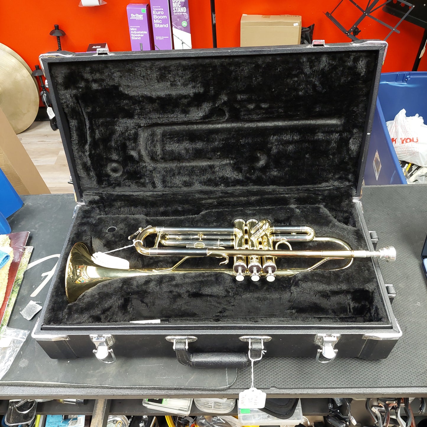 2000's Jupiter VA54447 Trumpet w/ Jupiter Hardcase "Made In Taiwan"