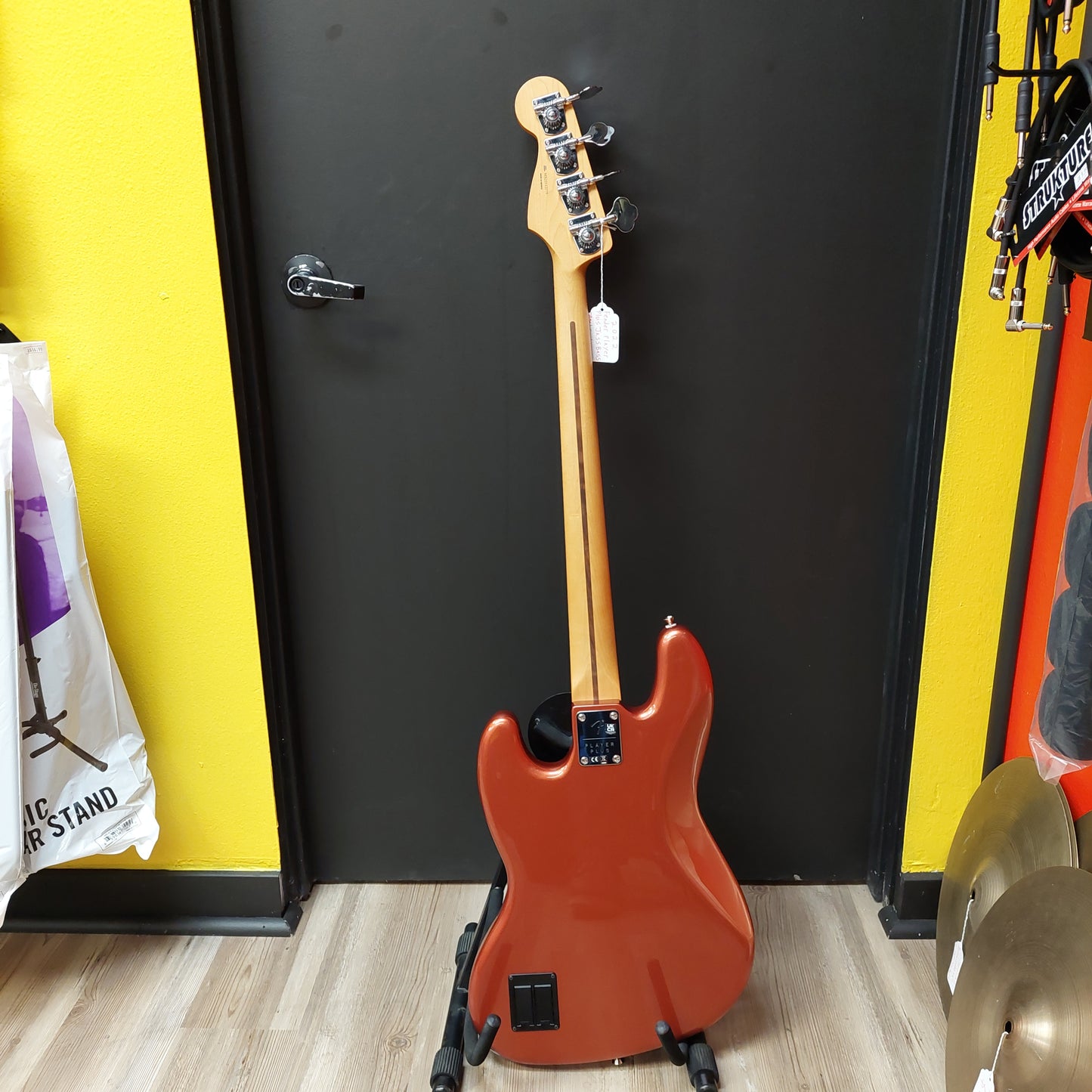 2022 Fender Player Plus Jazz Bass - Aged Candy Apple "Made In Mexico" (SN# MX22112779)