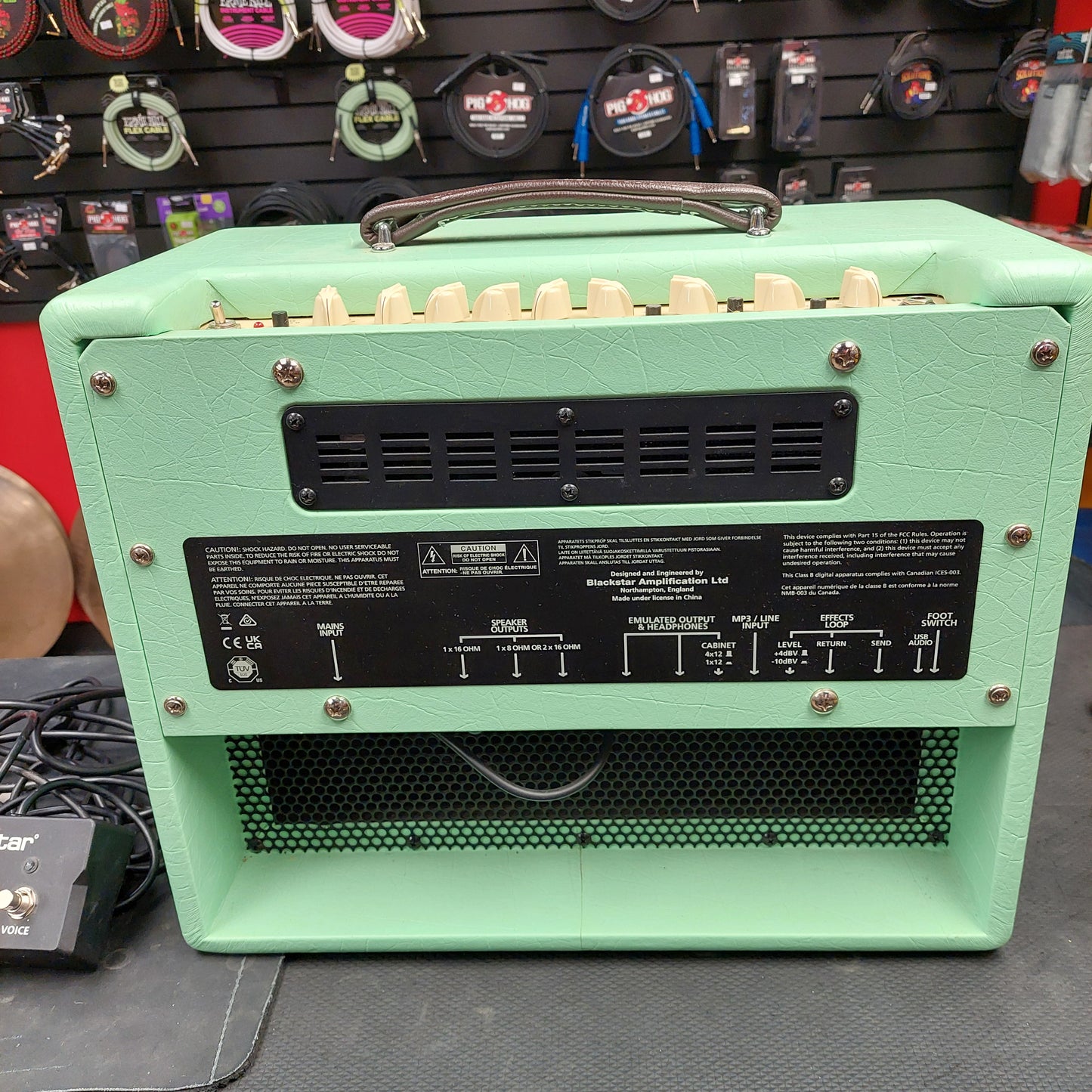 2022 Blackstar HT5 MKII 5 Watt Guitar Tube Amplifier - Surf Green - SN# (21) UBA220425238