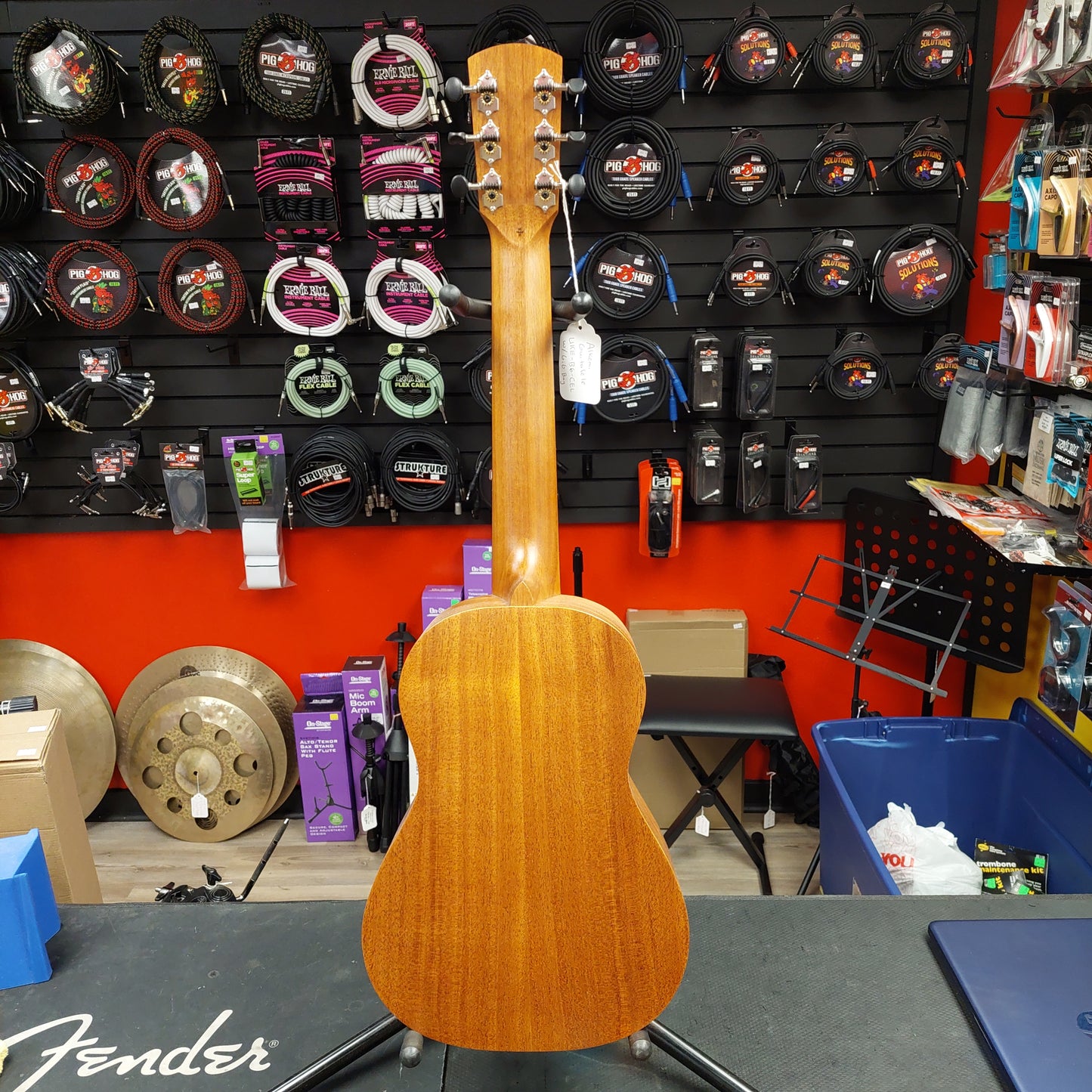Alkemi UKE-B6-CEL Baritone 6-String Ukulele - Celeste
