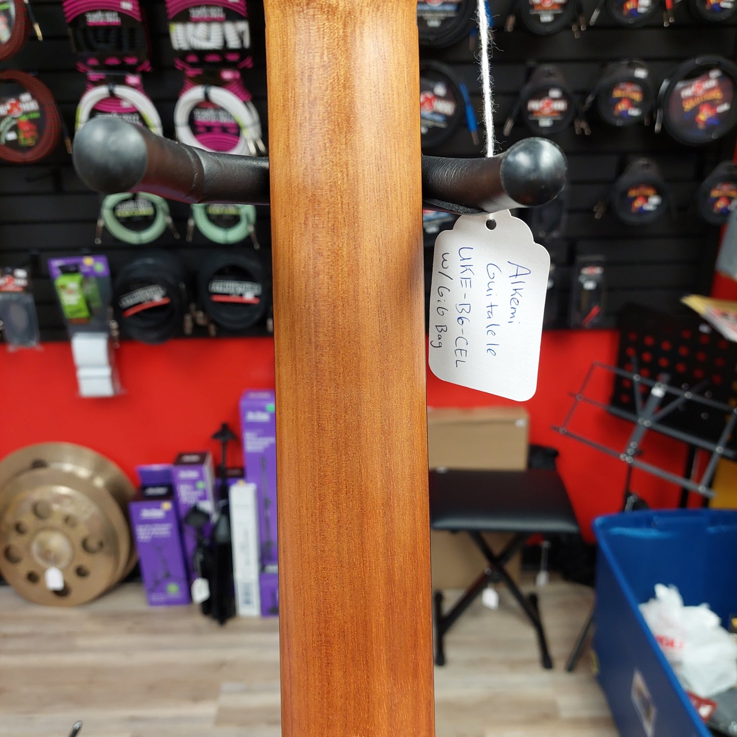 Alkemi UKE-B6-CEL Baritone 6-String Ukulele - Celeste