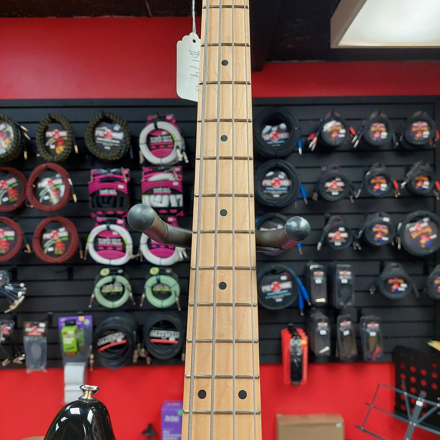 2009 Squier Affinity Bronco Bass - Black "Made In Indonesia" SN# IC090130413