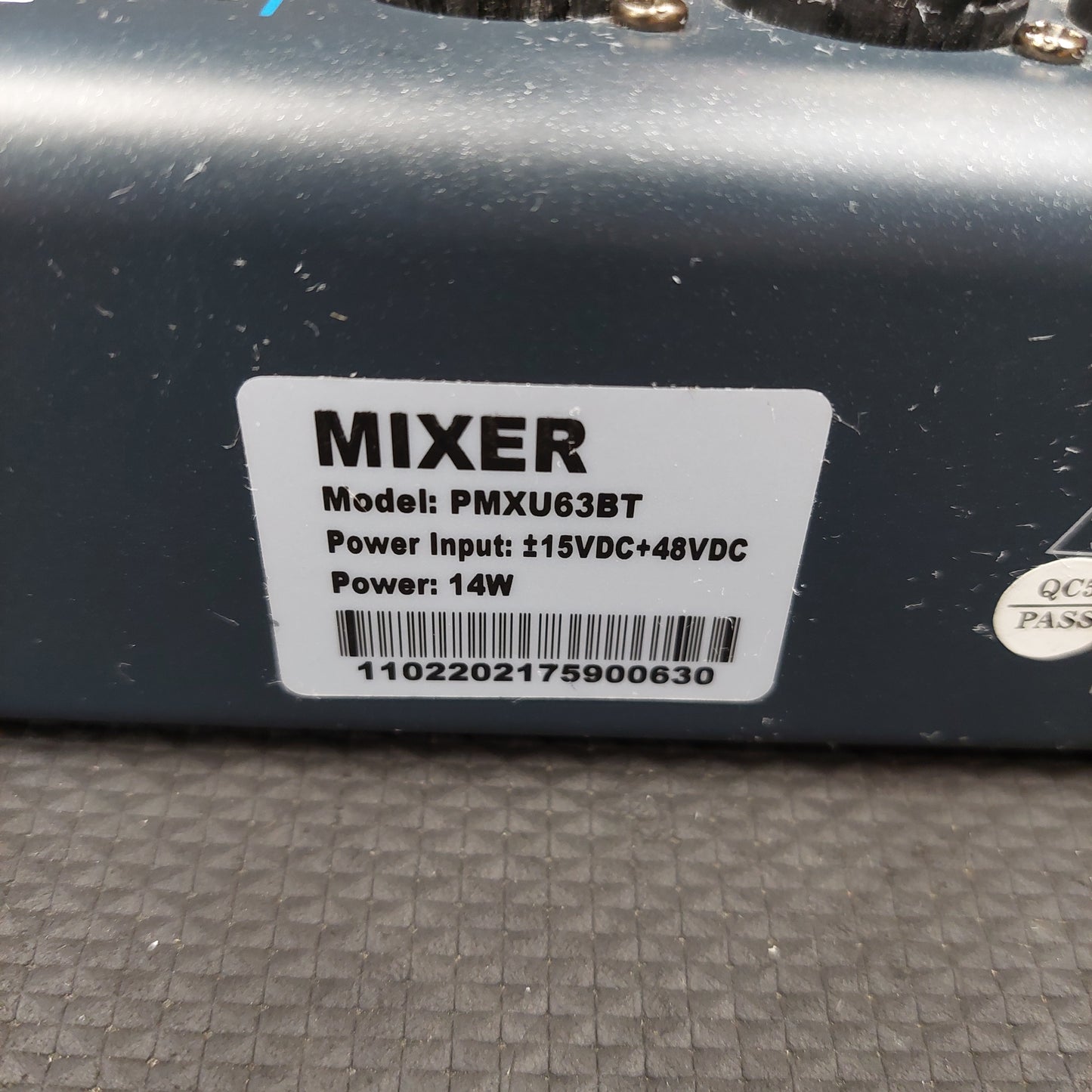 Pyle PMXU63BT 6-Channel BT Studio Mixer + Audio Mixing Console (USED) SN# 1102202175900630