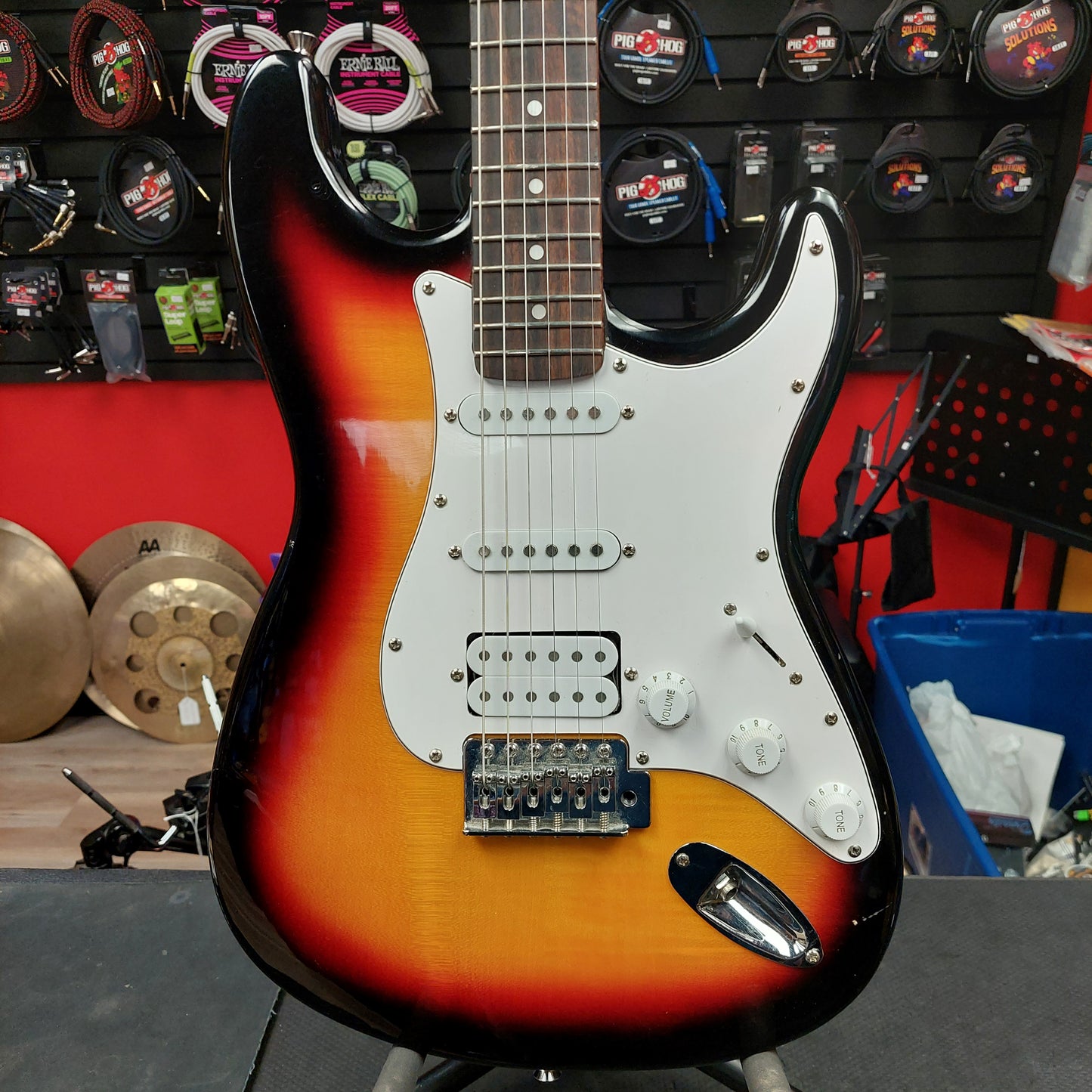 GLEN BURTON HSS ELECTRIC GUITAR (USED)