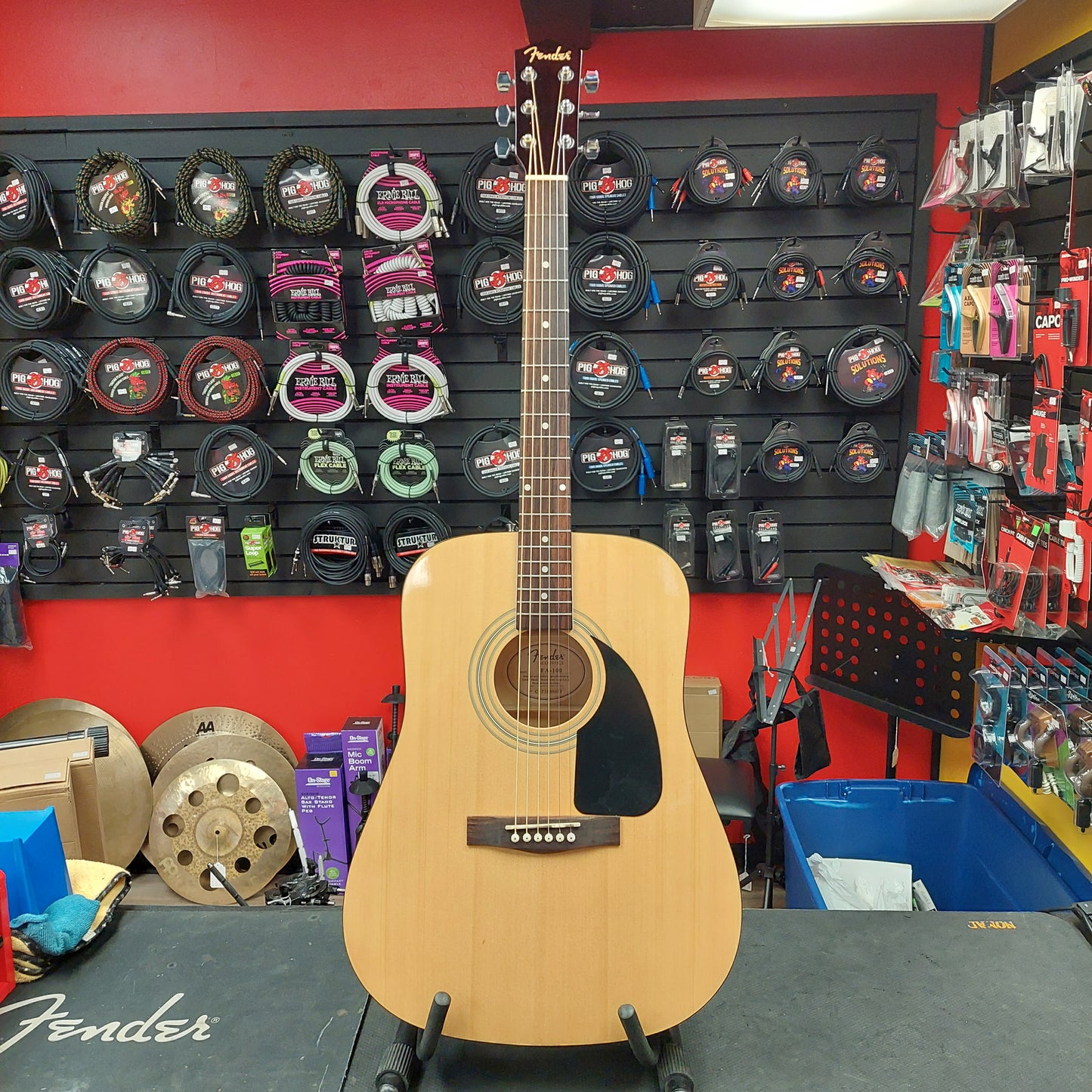 2016 Fender FA-100 Acoustic Guitar w/ Gig Bag - SN# CFF1638034