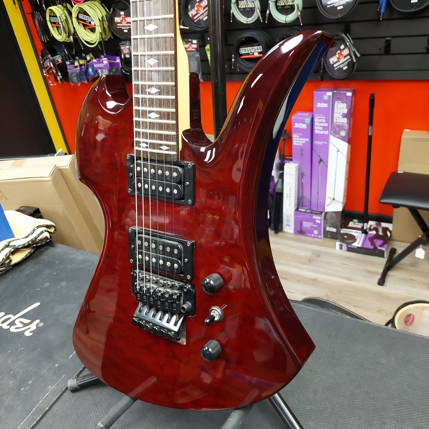 2011 BC RICH MK3 Electric Guitar - Red Devil - SN# L6110168