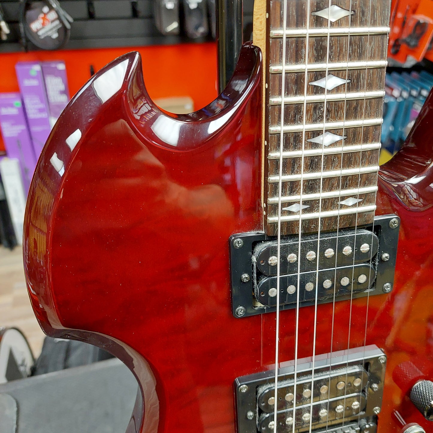 2011 BC RICH MK3 Electric Guitar - Red Devil - SN# L6110168