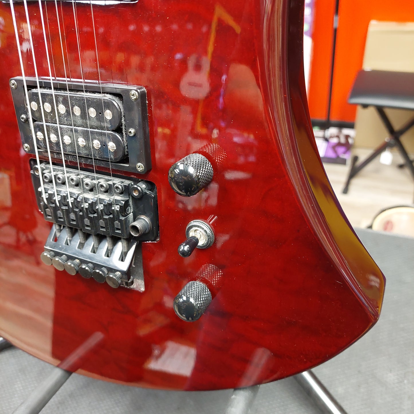 2011 BC RICH MK3 Electric Guitar - Red Devil - SN# L6110168