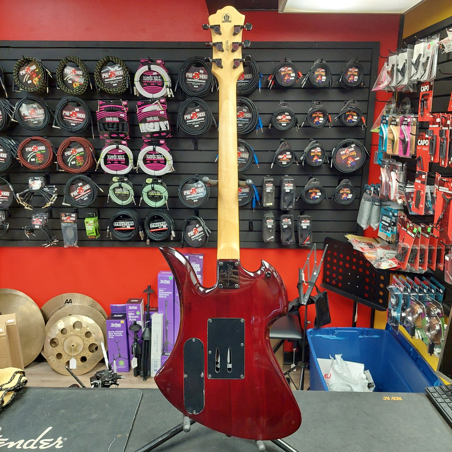 2011 BC RICH MK3 Electric Guitar - Red Devil - SN# L6110168