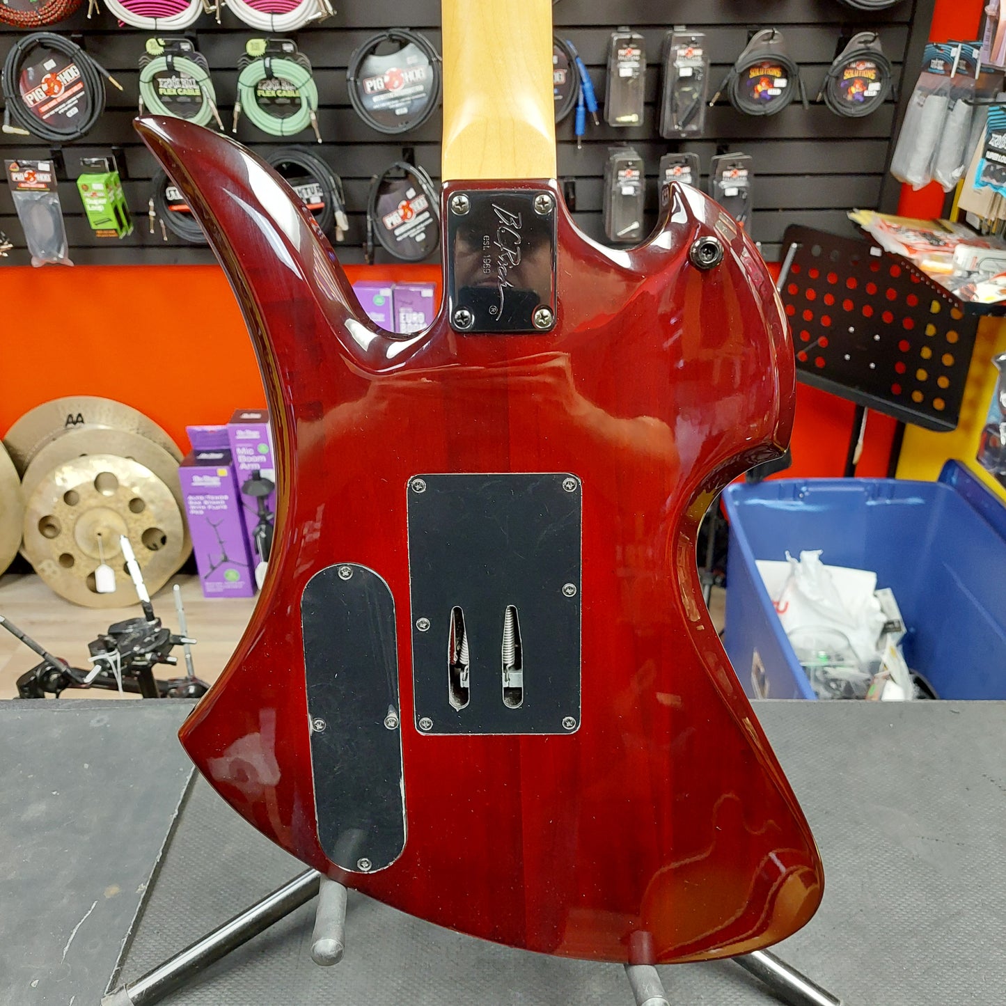 2011 BC RICH MK3 Electric Guitar - Red Devil - SN# L6110168