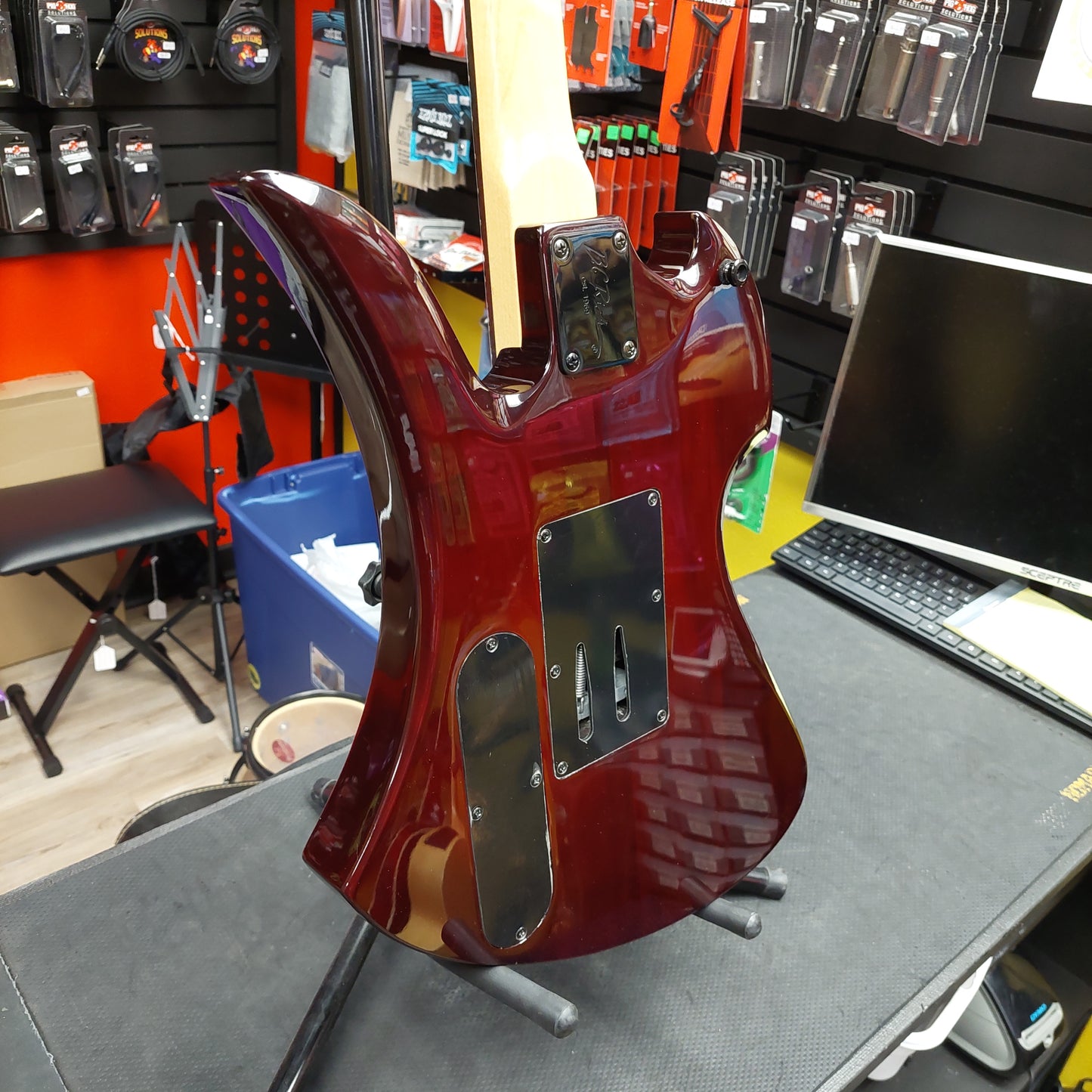 2011 BC RICH MK3 Electric Guitar - Red Devil - SN# L6110168