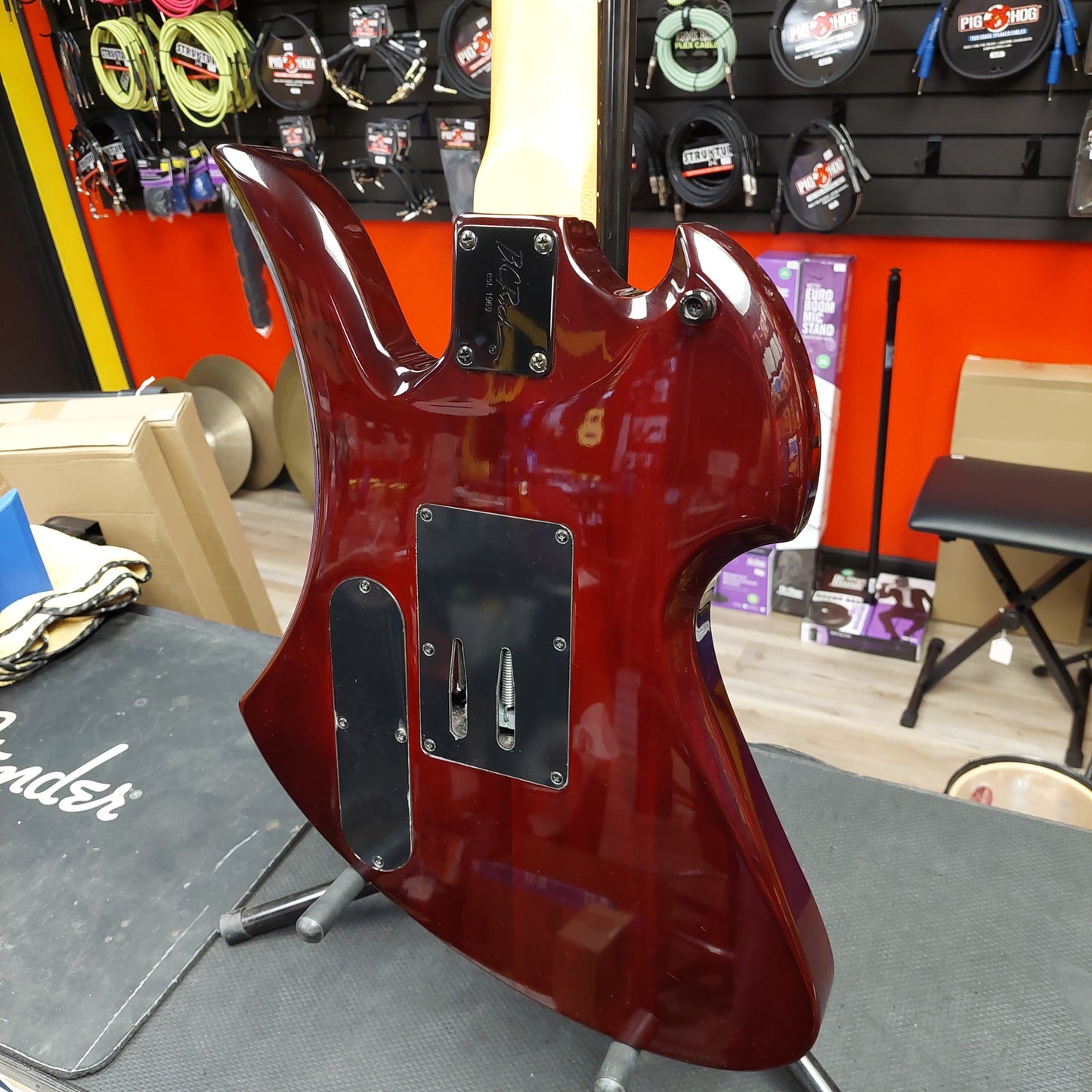 2011 BC RICH MK3 Electric Guitar - Red Devil - SN# L6110168