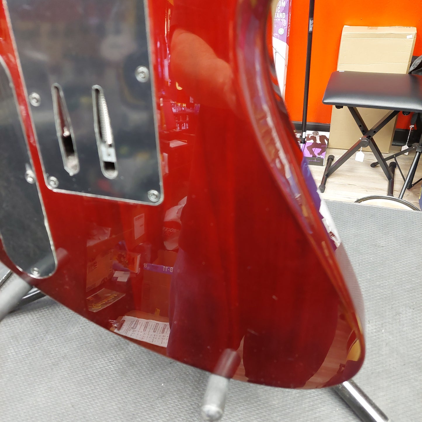 2011 BC RICH MK3 Electric Guitar - Red Devil - SN# L6110168