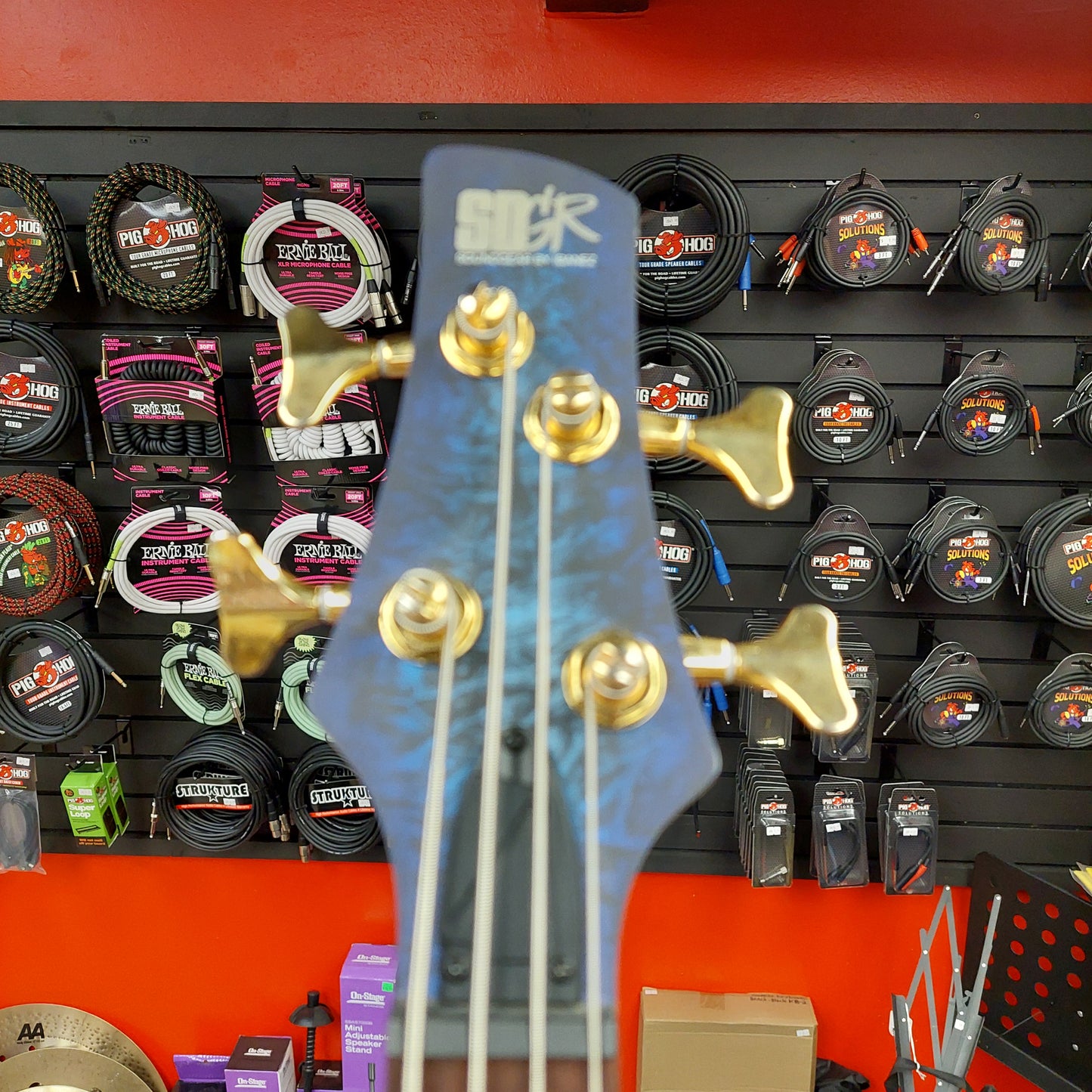 2024 IBANEZ SR300EDX 4-String Electric Bass Guitar - Cosmic Blue Frozen Matte - SN# 240115877