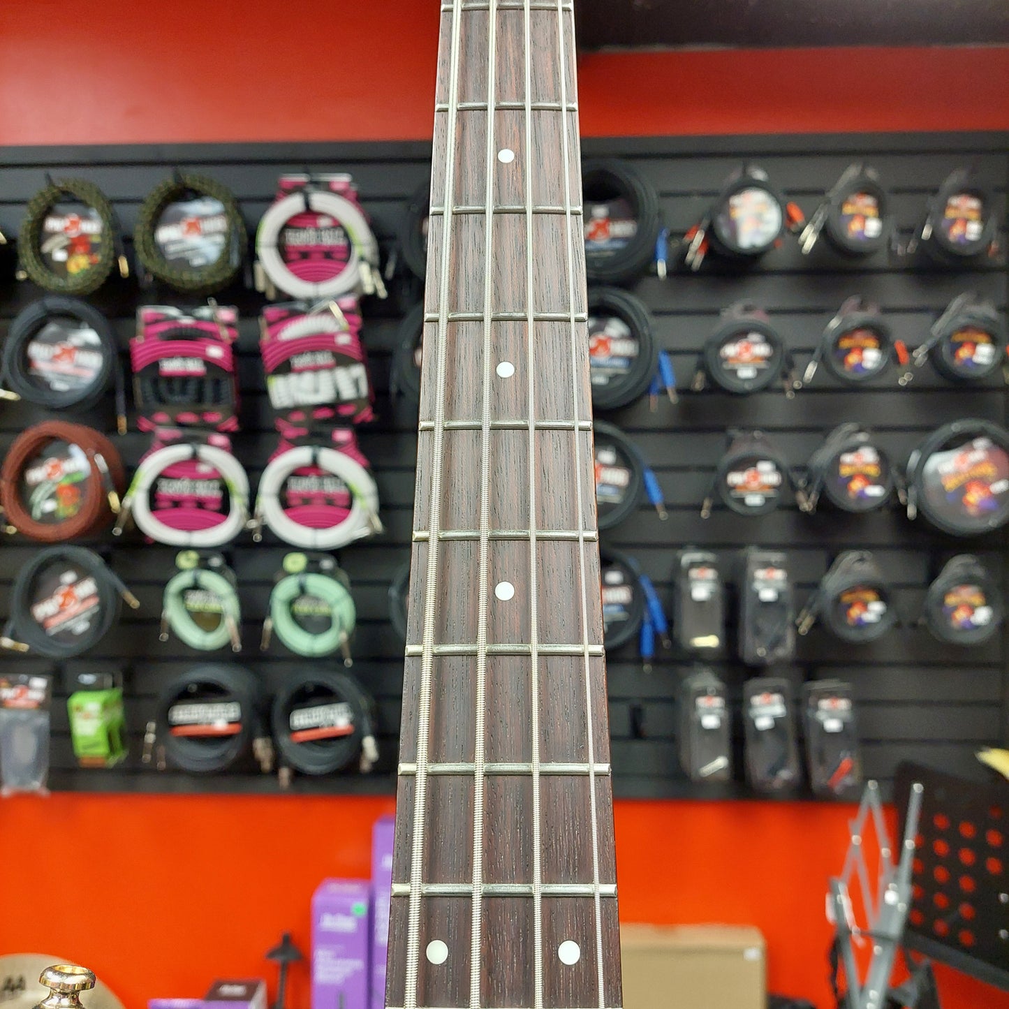 2024 IBANEZ SR300EDX 4-String Electric Bass Guitar - Cosmic Blue Frozen Matte - SN# 240115877