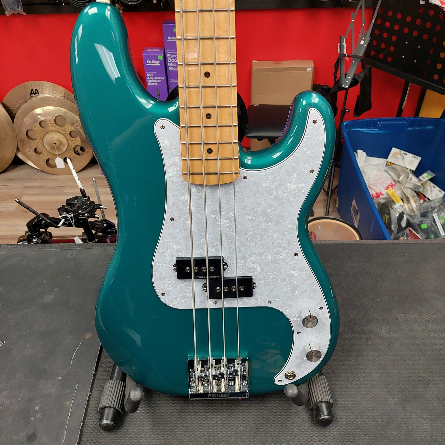 2022 Fender 4-String Precision Bass - Tidepool Finish "Made In Mexico" SN# MX22067205
