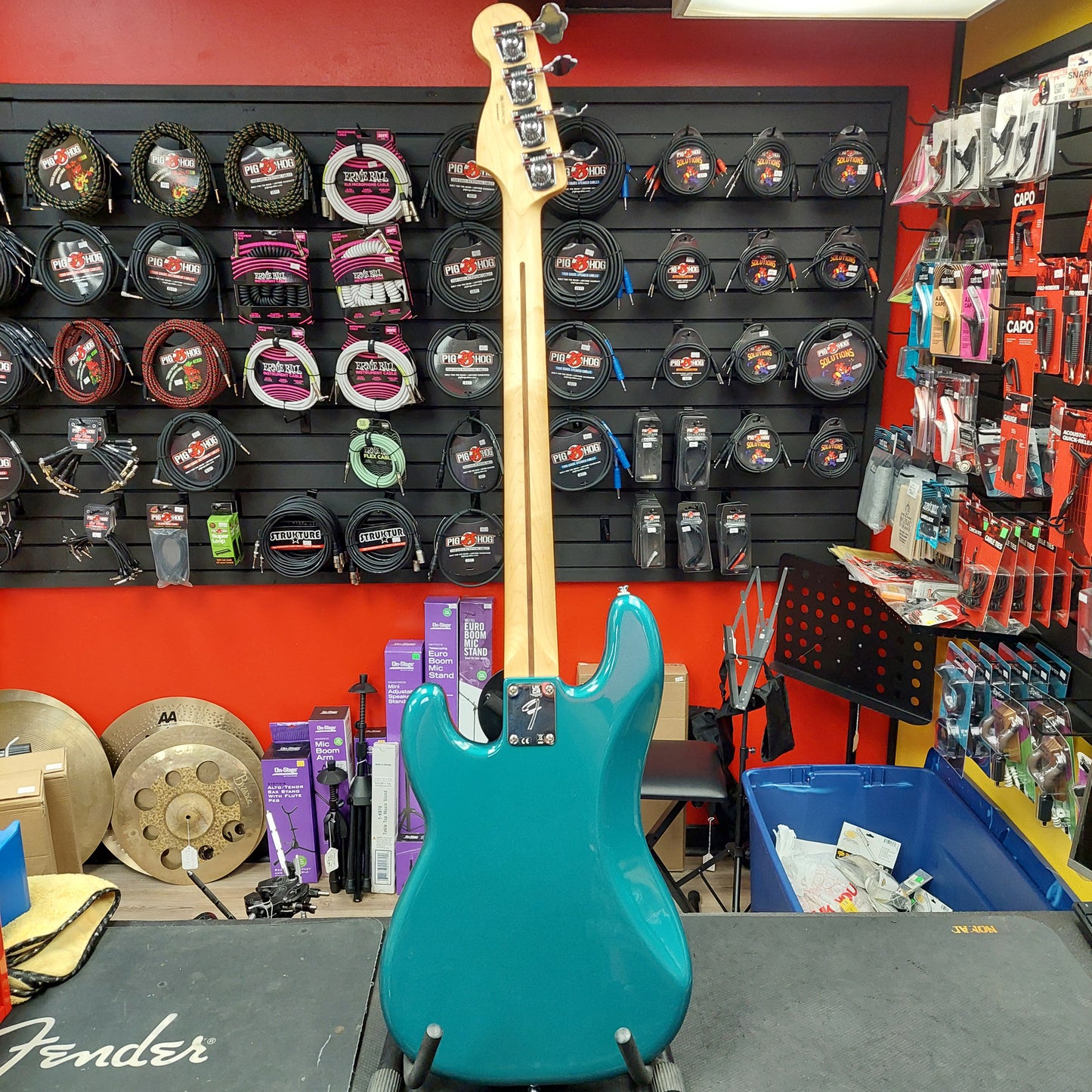 2022 Fender 4-String Precision Bass - Tidepool Finish "Made In Mexico" SN# MX22067205