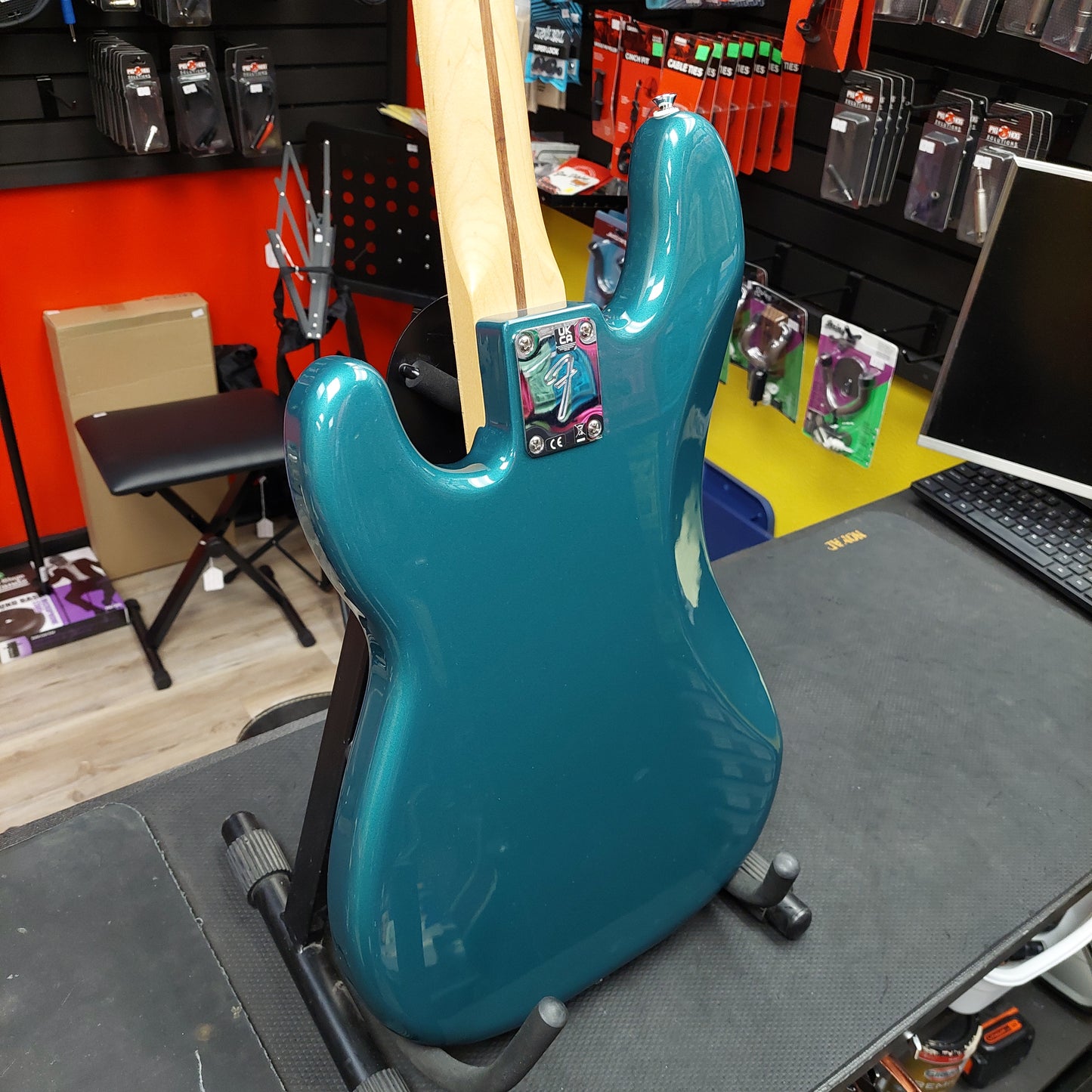 2022 Fender 4-String Precision Bass - Tidepool Finish "Made In Mexico" SN# MX22067205