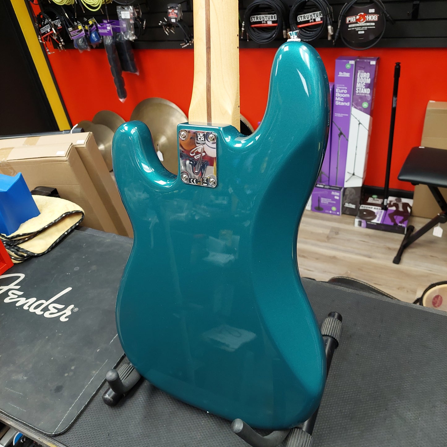 2022 Fender 4-String Precision Bass - Tidepool Finish "Made In Mexico" SN# MX22067205