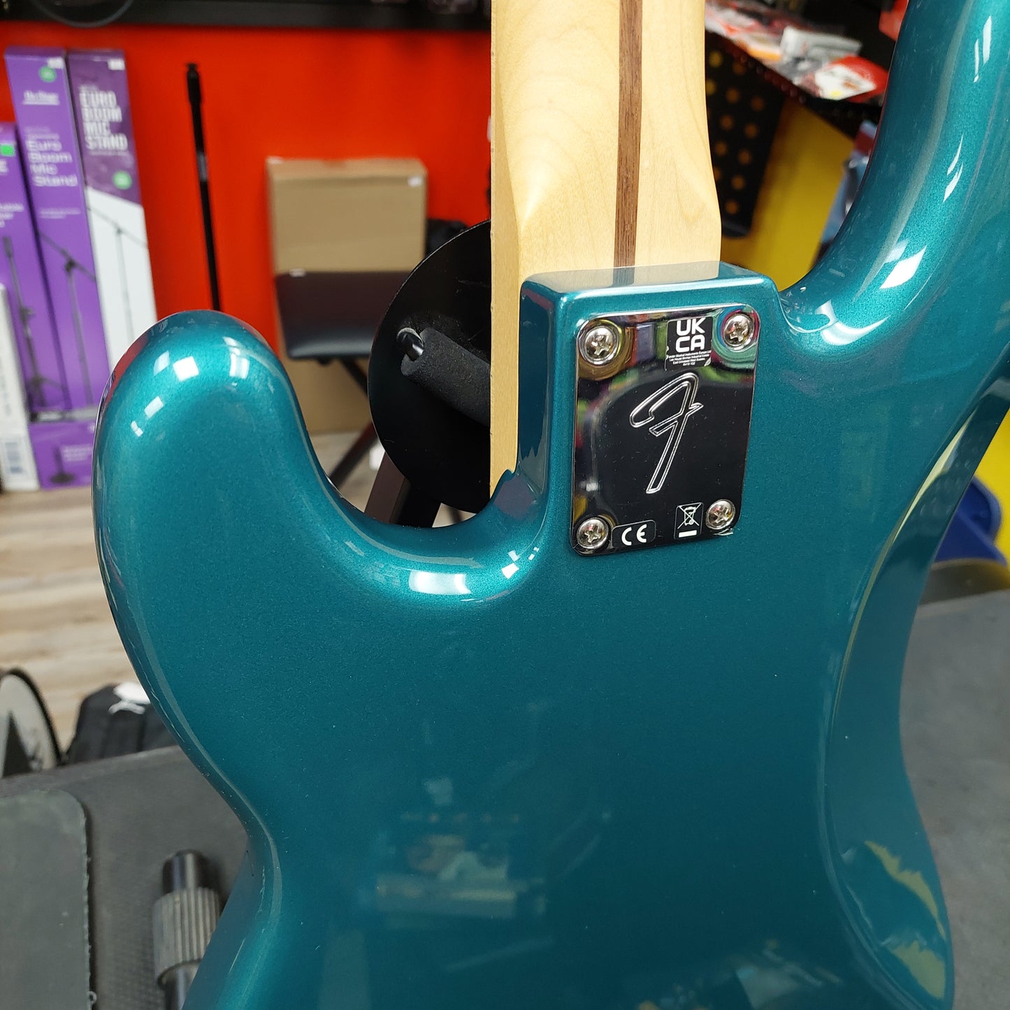2022 Fender 4-String Precision Bass - Tidepool Finish "Made In Mexico" SN# MX22067205