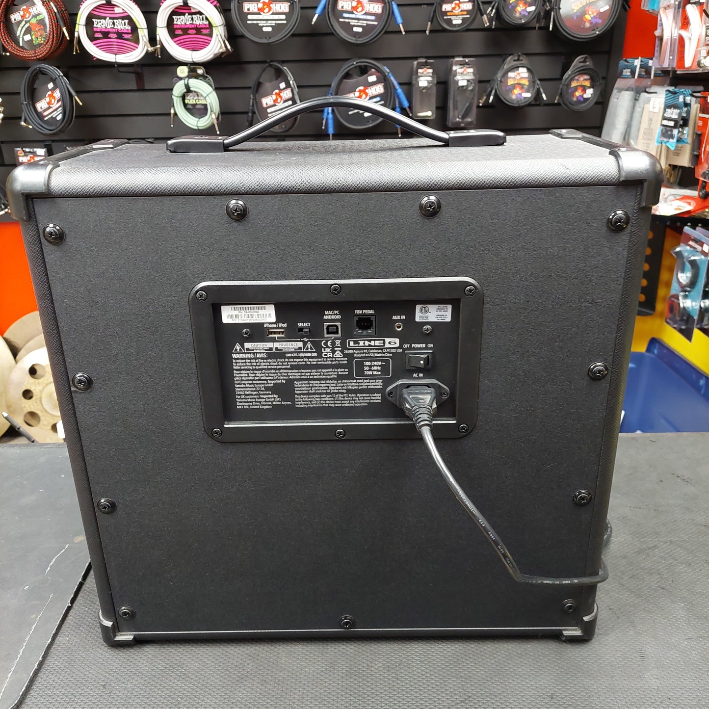 LINE 6 Spider V 60 GUITAR AMPLIFIER SN# 21S6C1M7235002431
