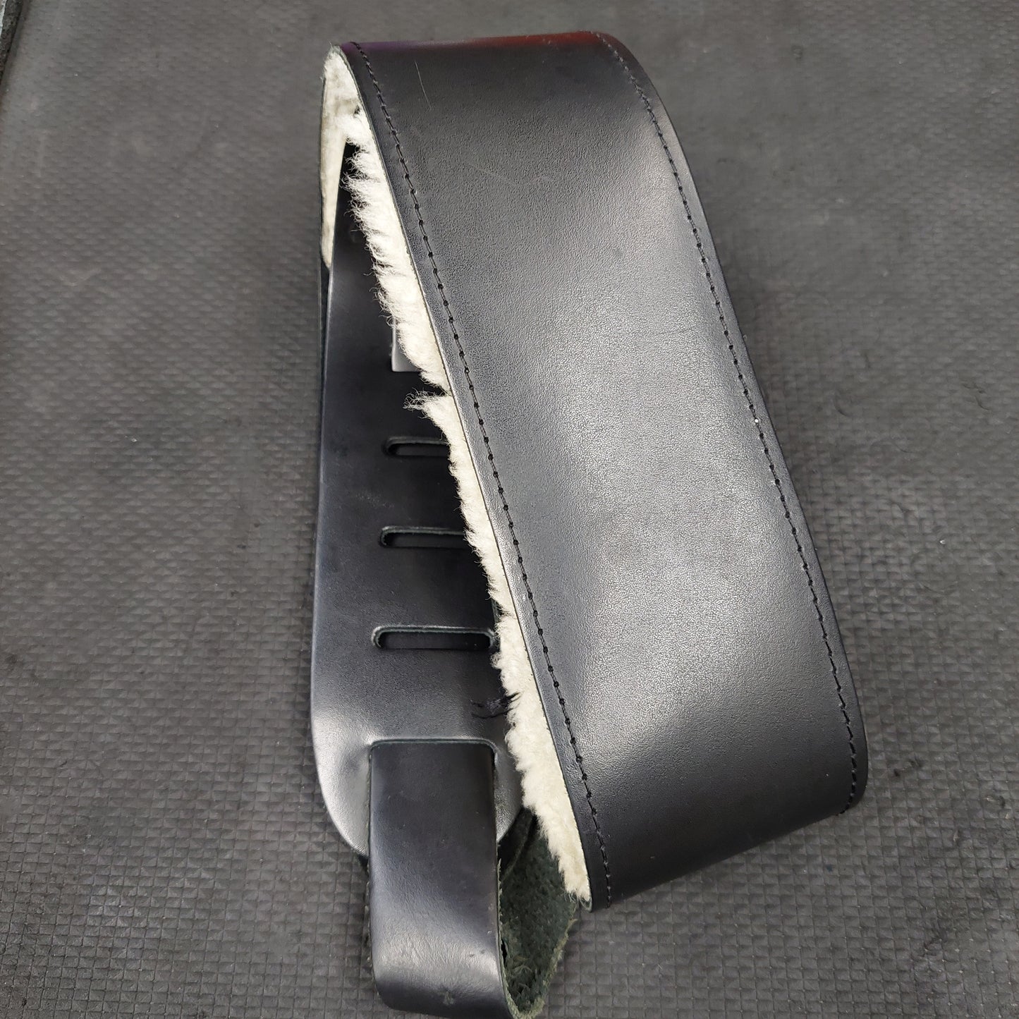 Black Faux Guitar Strap (USED)