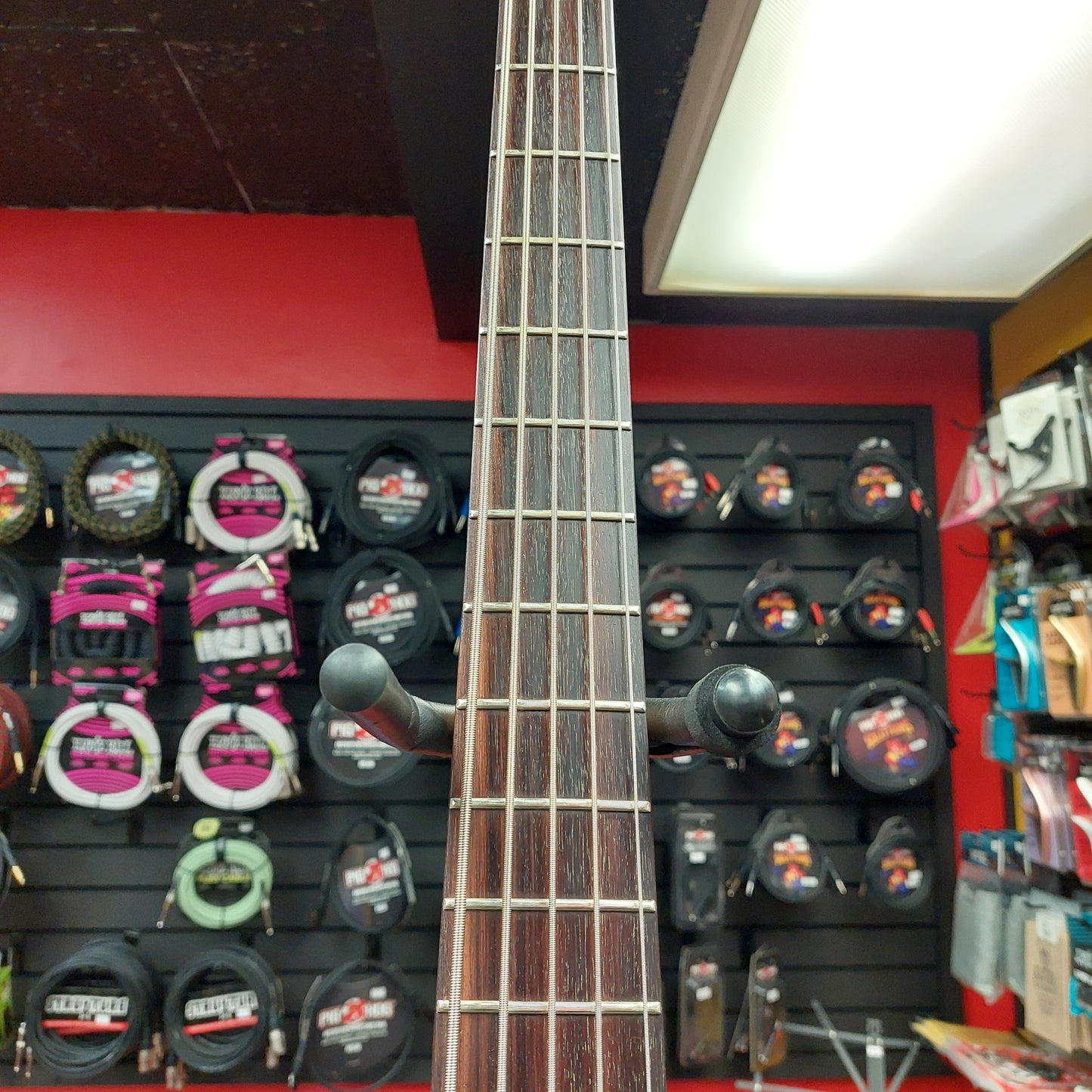 2003 Warwick Rock Bass Active 5-String Bass - Ocean Blue Transparent - SN# RBM 013997-03