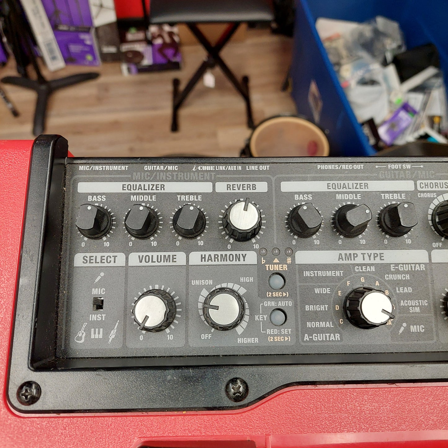 Boss Cube Street II Guitar Amplifier - RED - SN# (21) Z7M1571 (USED)