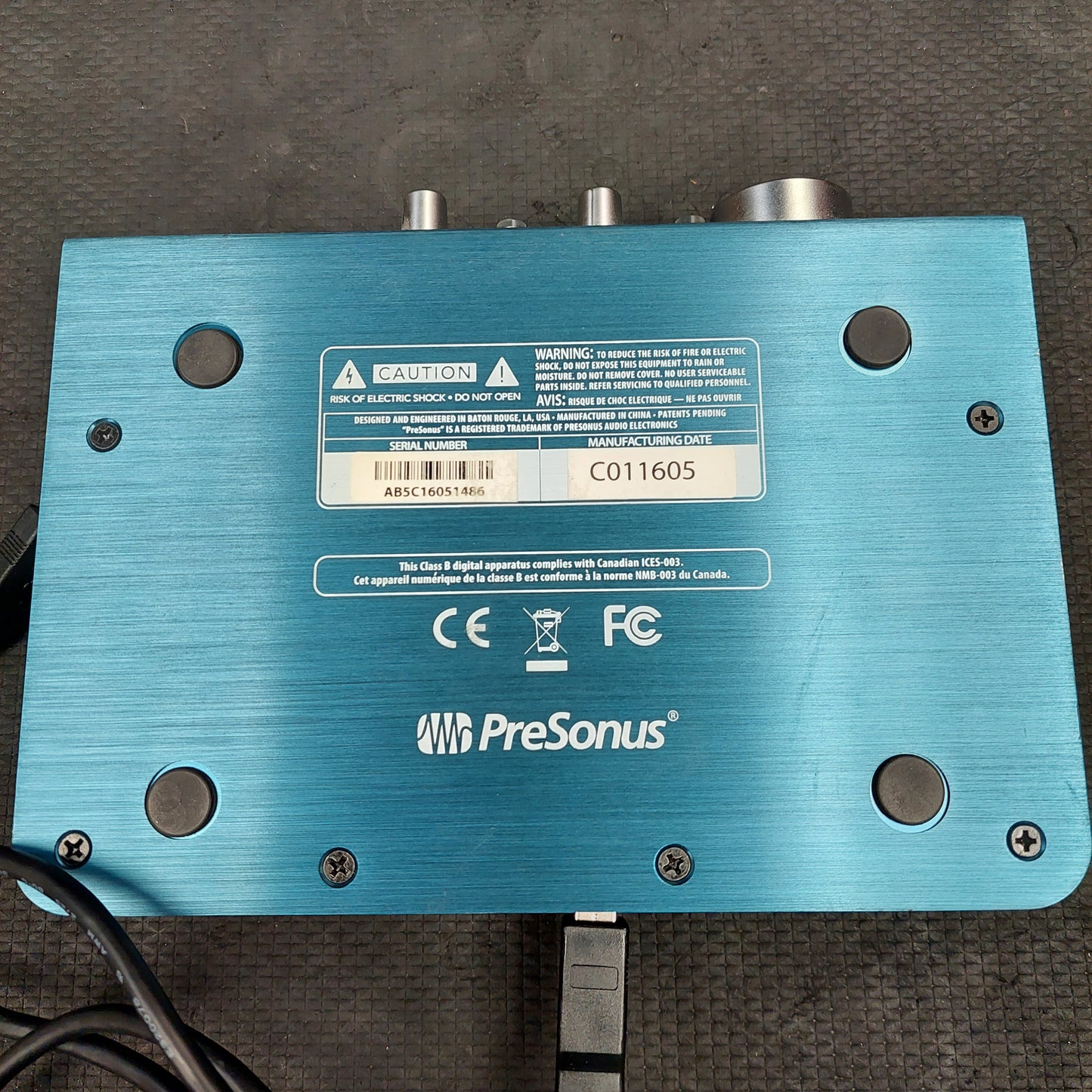 PreSonus Audiobox itwo USB Recording Interface w/ USB Cable (USED) SN# AB5C16051486