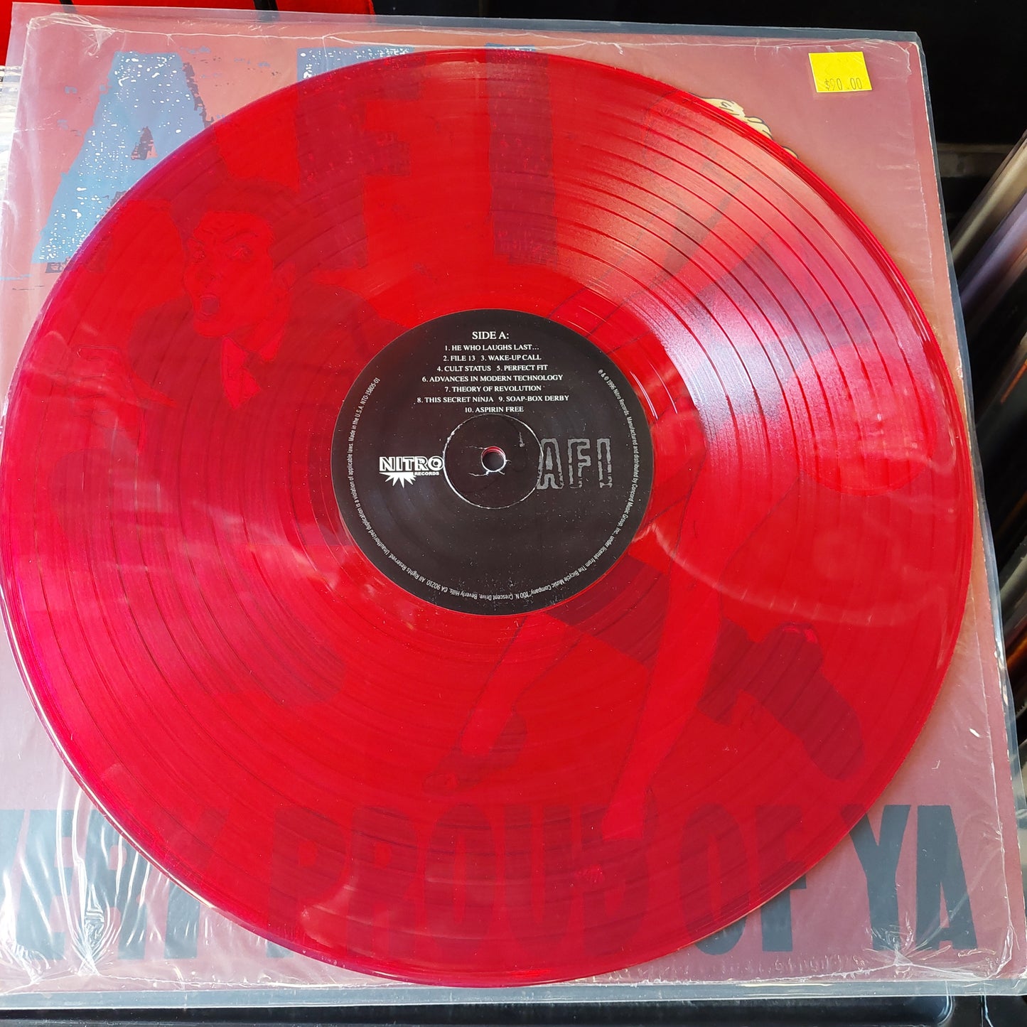 Very Proud Of Ya - AFI (USED) "Red Vinyl"