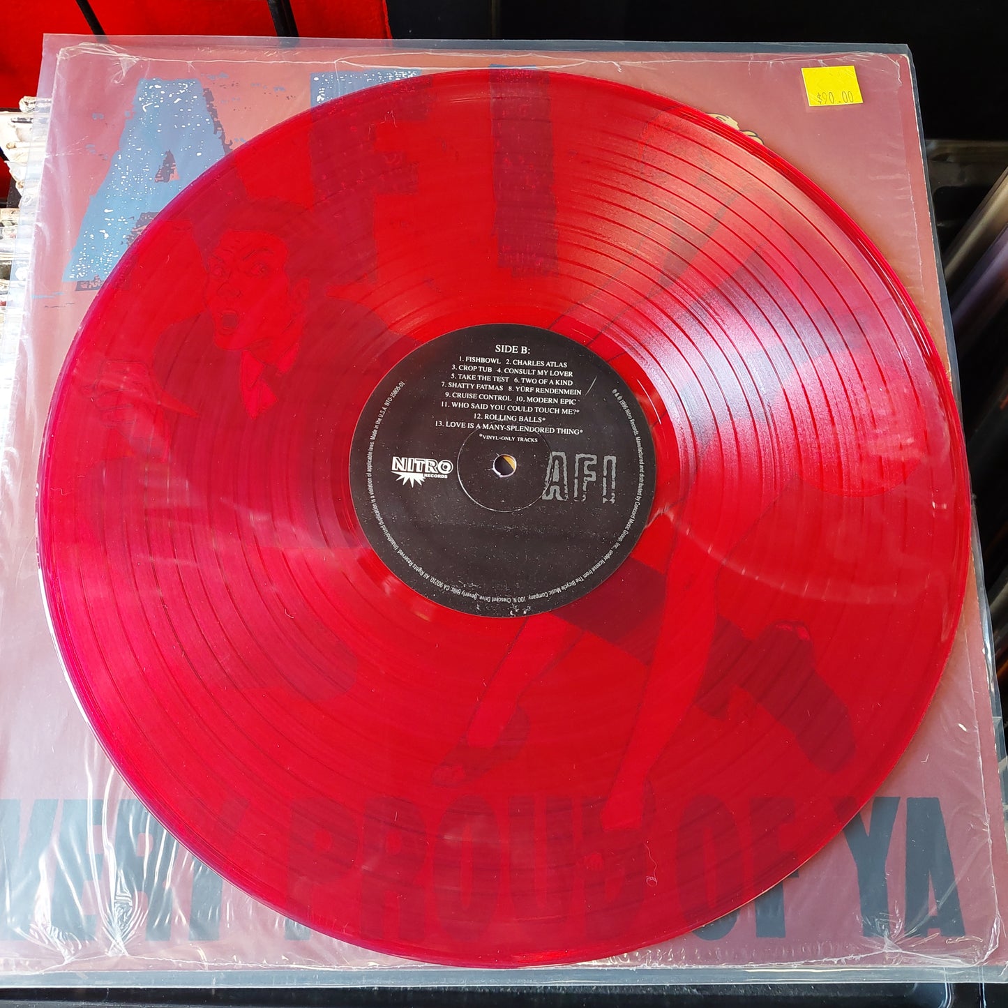 Very Proud Of Ya - AFI (USED) "Red Vinyl"