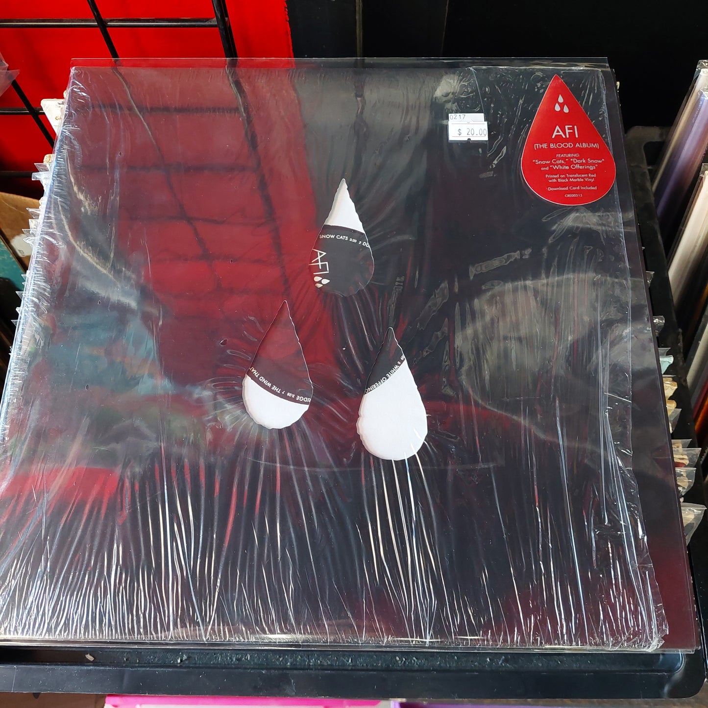 AFI - The Blood Album Translucent Red/Black LP (USED)