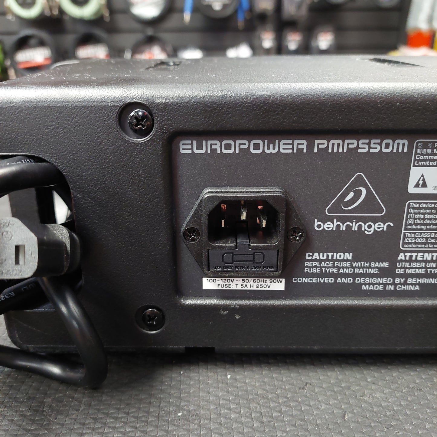 Behringer EUROPOWER PMP550M 5-Channel Powered Mixer (USED) SN# S181100687AJV
