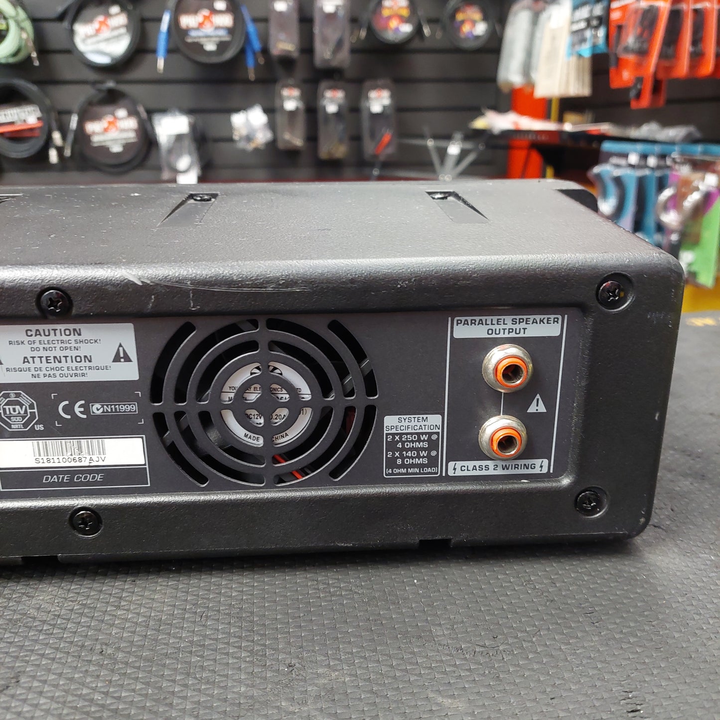 Behringer EUROPOWER PMP550M 5-Channel Powered Mixer (USED) SN# S181100687AJV