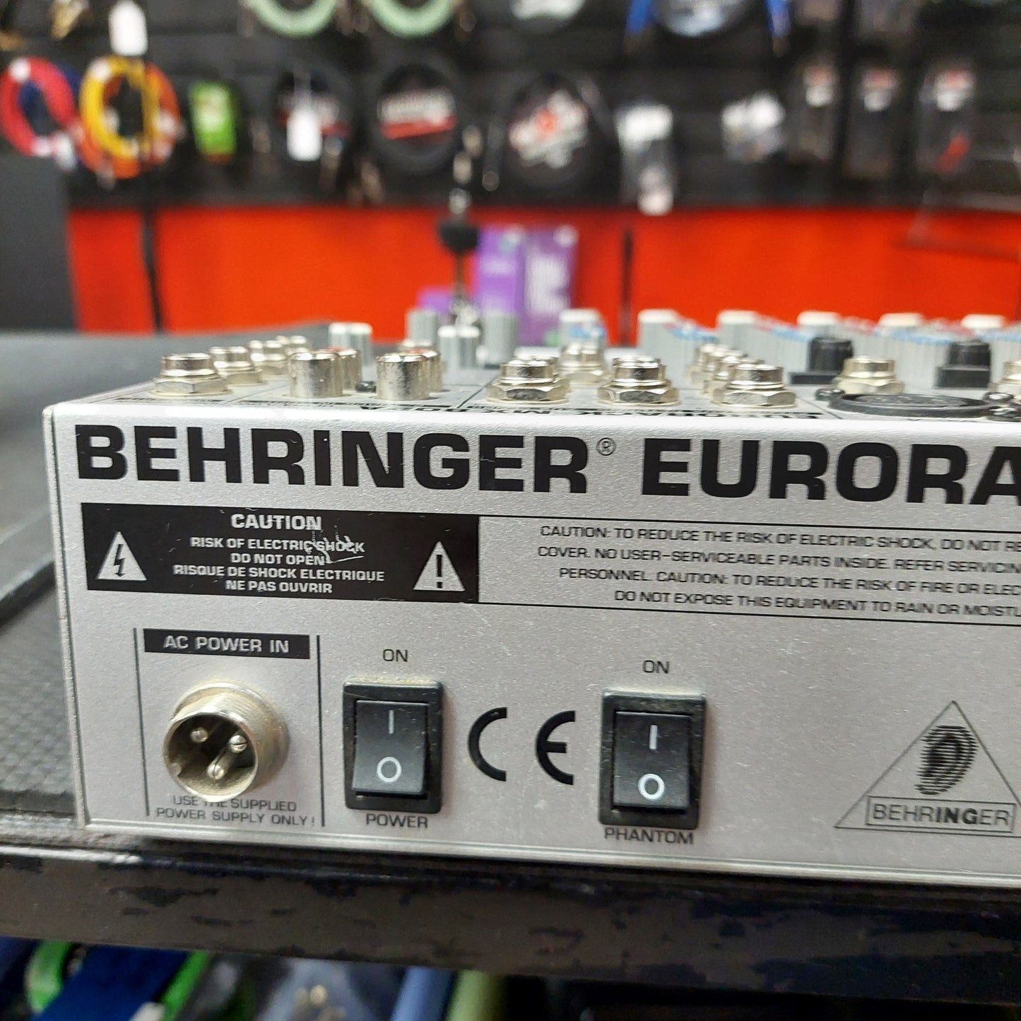BEHRINGER EURORACK MX802A Compact Mixer (USED) "No Power Supply"