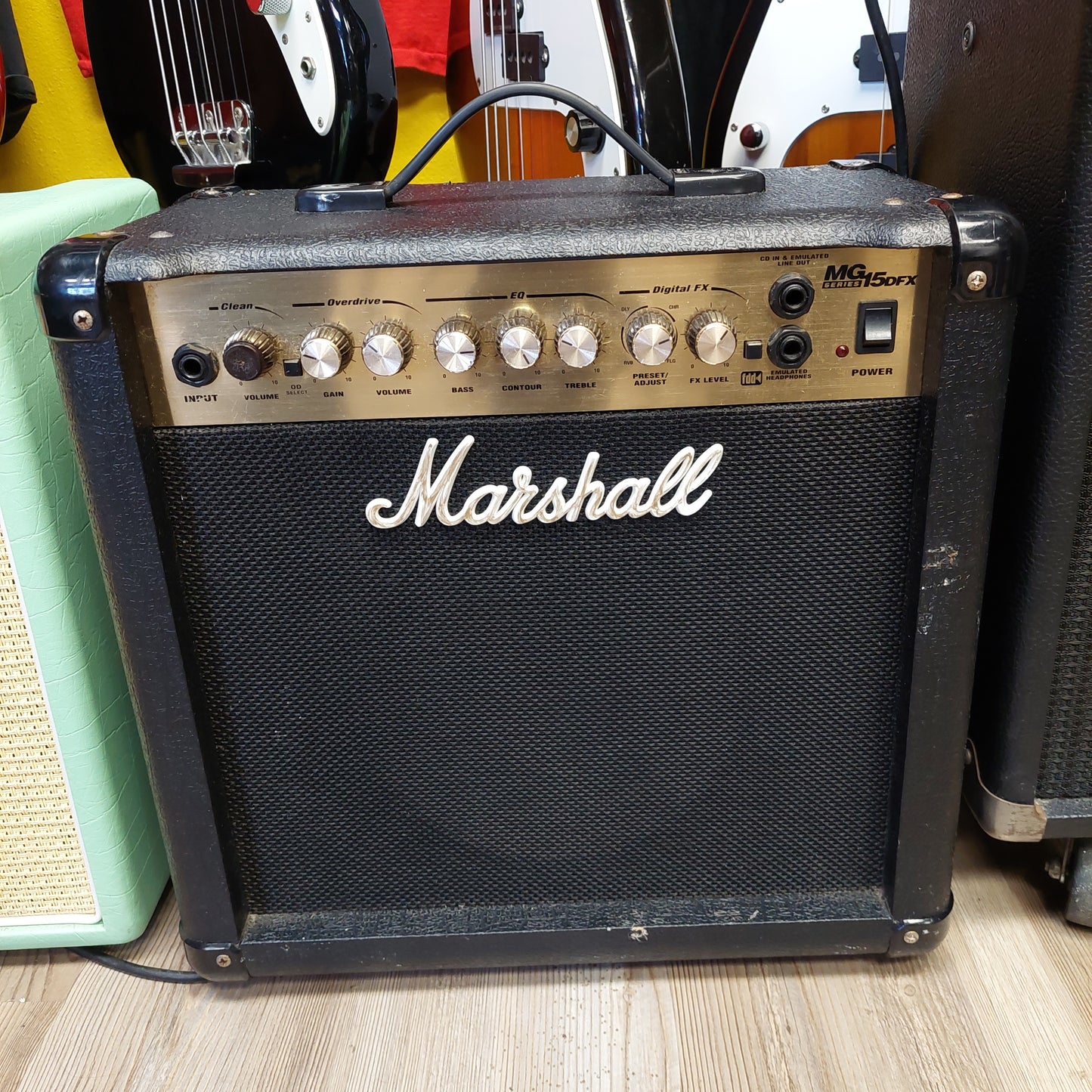 Marshall MG15DFX Guitar Amp (USED) SN# KH311080U