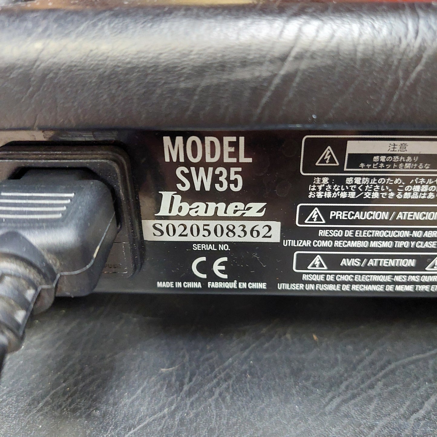 Ibanez SW35 Sound Wave 35 Bass Amplifier (USED) SN # S020508362