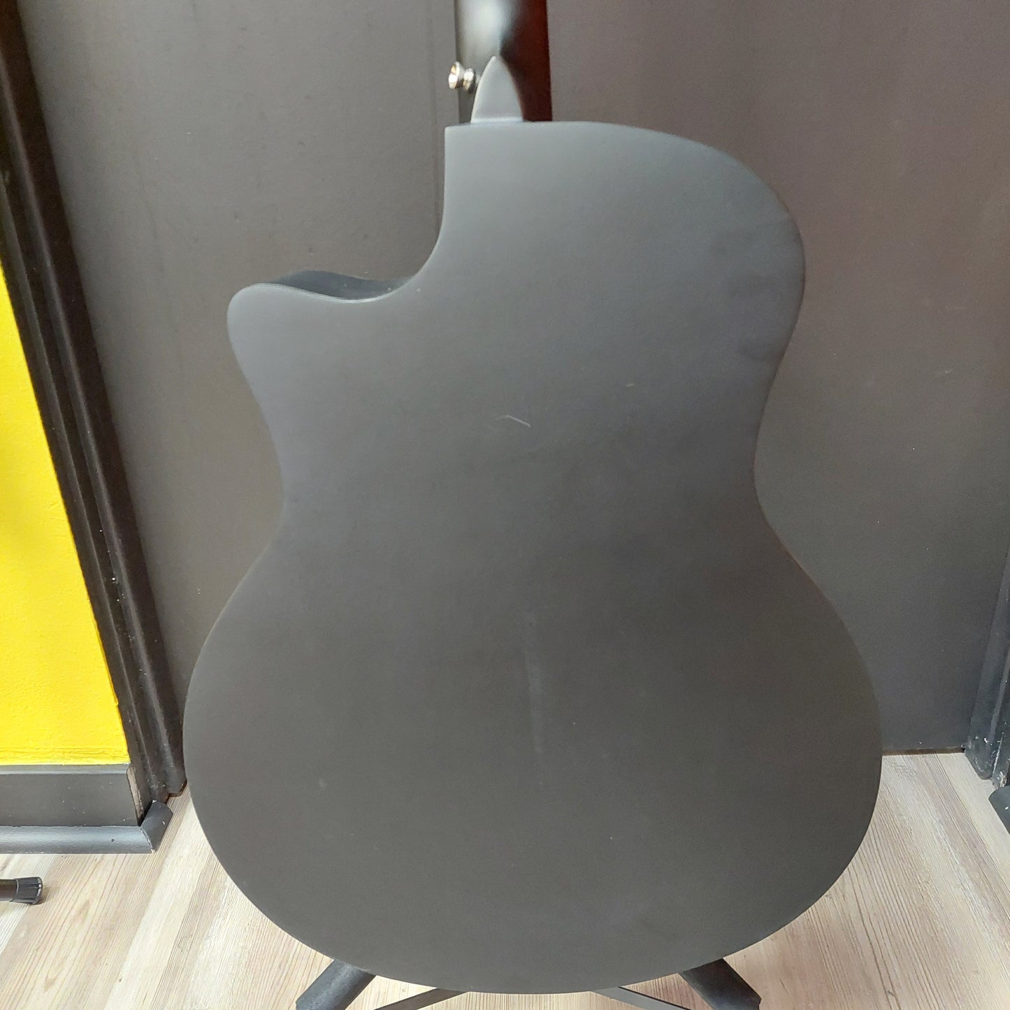 Mantic GT-1GCBK OM Acoustic Guitar - Black