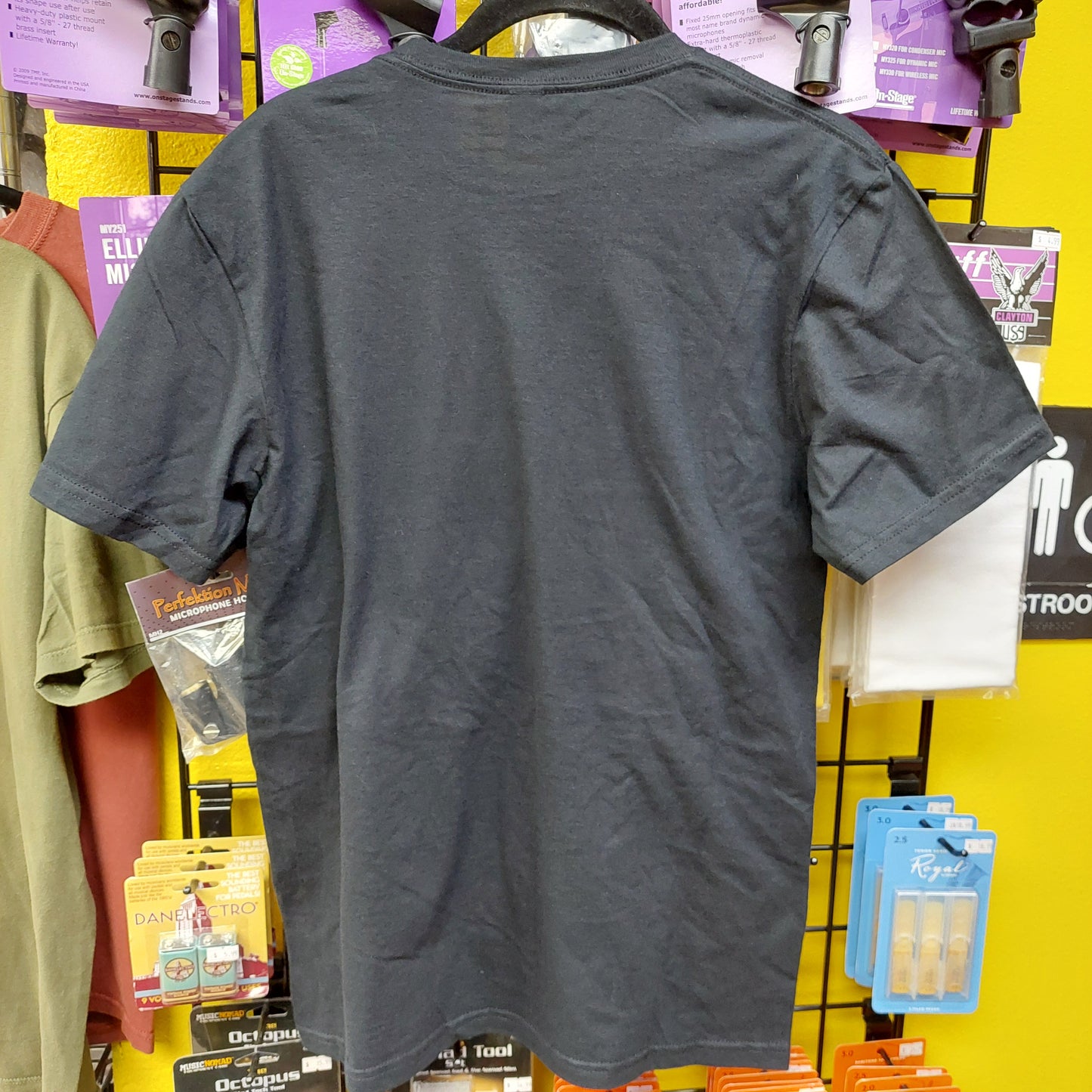 MUSIC MANIA METAL LOGO TEE- BLACK