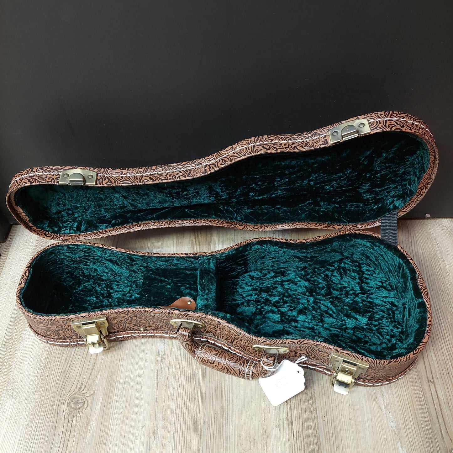 Teton TCS Soprano Ukulele Hard Case - Hibiscus
