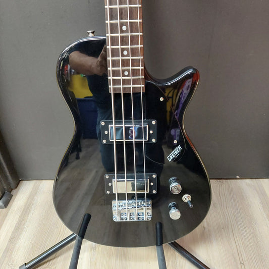 2021 Gretsch Short Scale Electromatic Bass Guitar - Black SN# GYG21100633