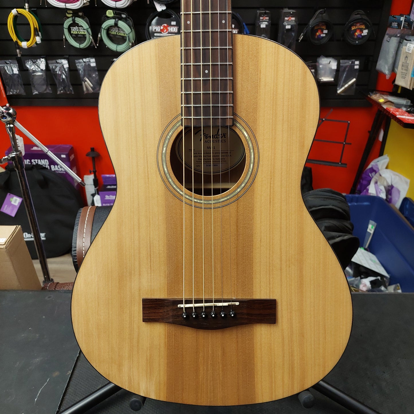2016 Fender MA-1 3/4 Sized Acoustic Guitar - Natural SN# Ol16117924