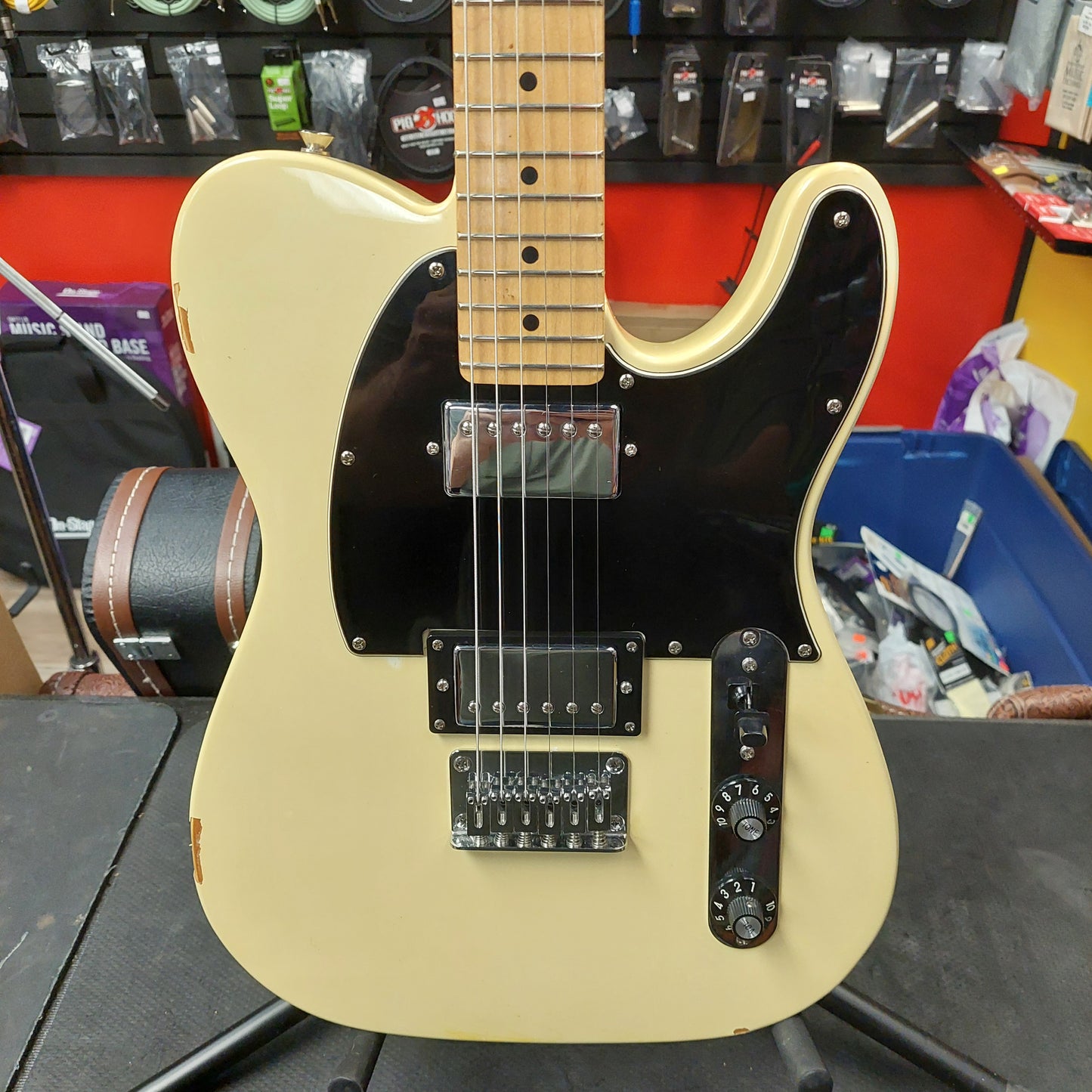2016 Squier Contemporary Telecaster HH - Pearl White "Made In China" SN# CYS161100001